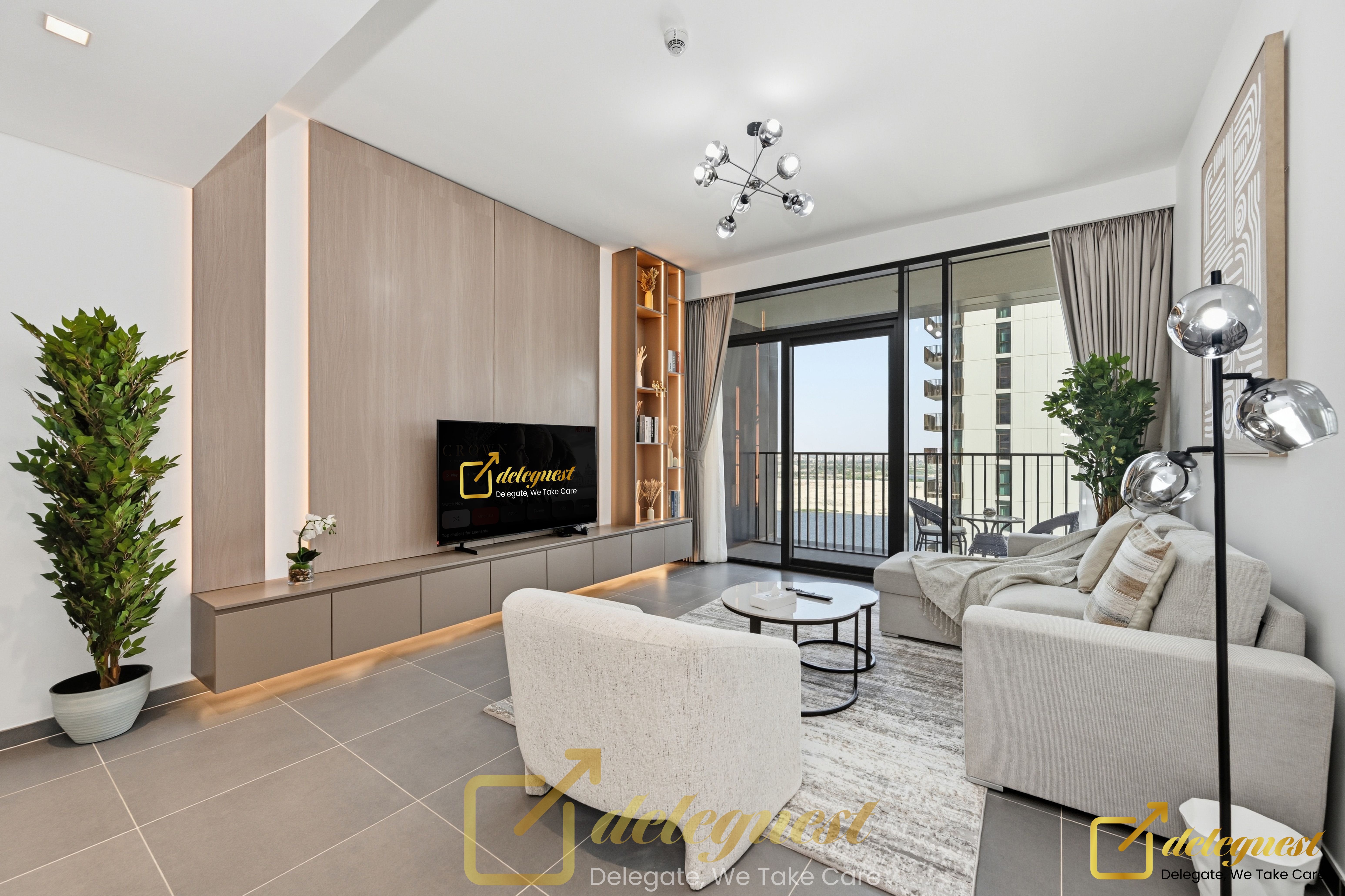 Premium 1BR wth Creek Harbour Vista Steps to Walk | All Bills Included
