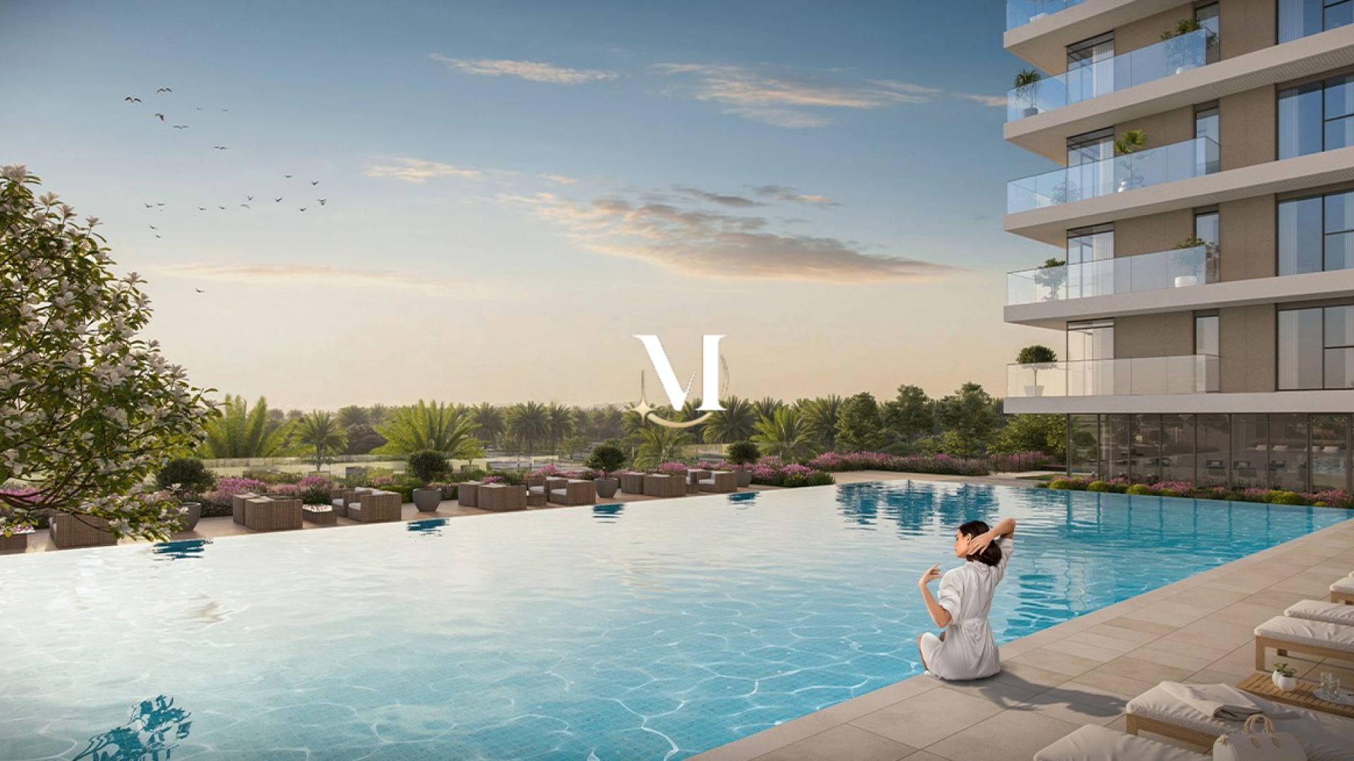Pool View l Modern Interiors l Luxury Living