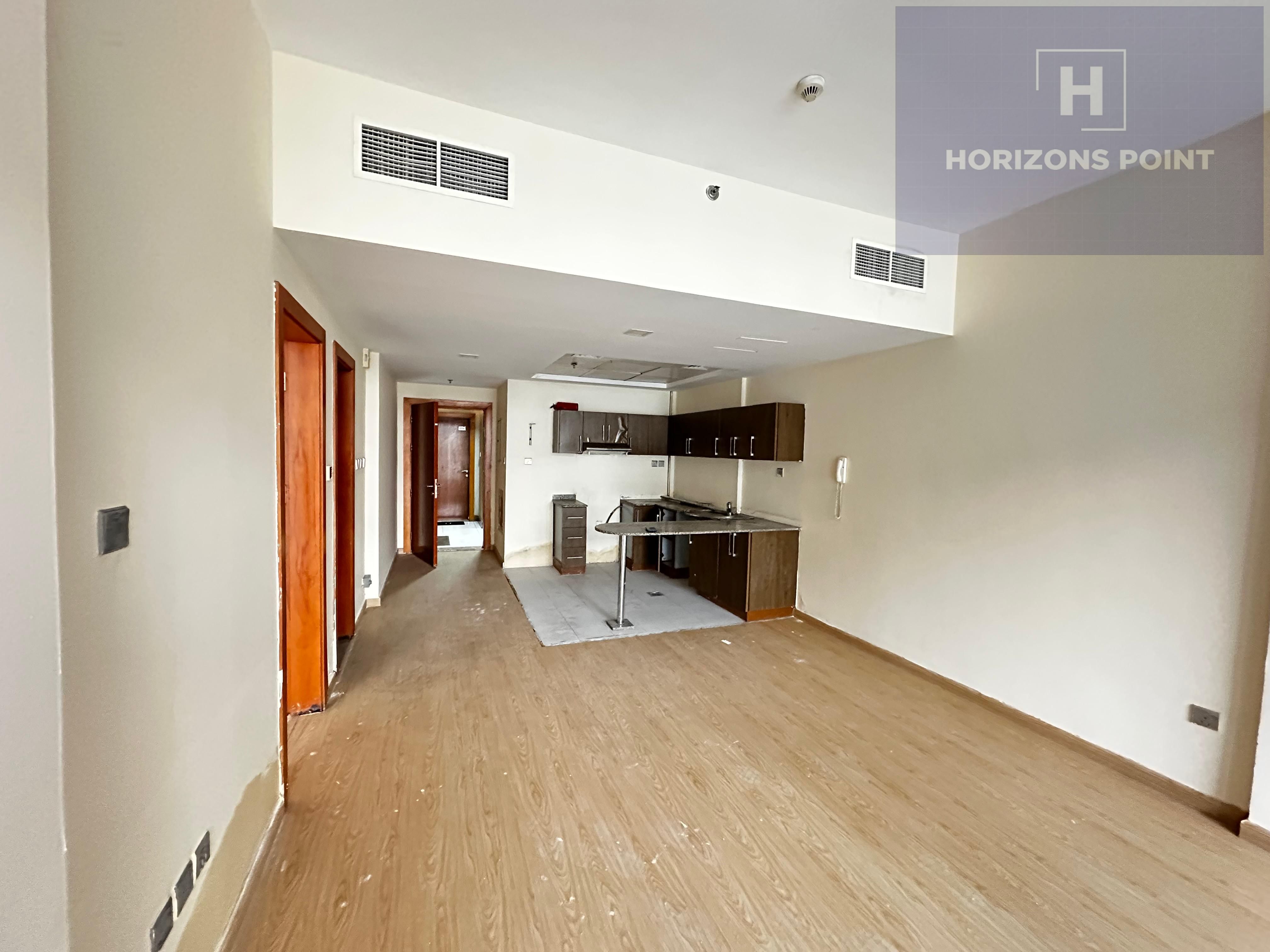 Large Size 1BHK with 2 Balconies for rent