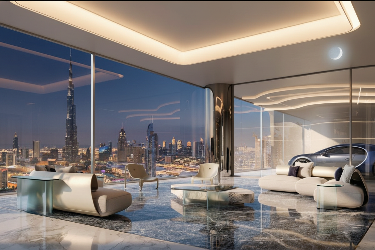Burj Khalifa View | High Floor | premium Living