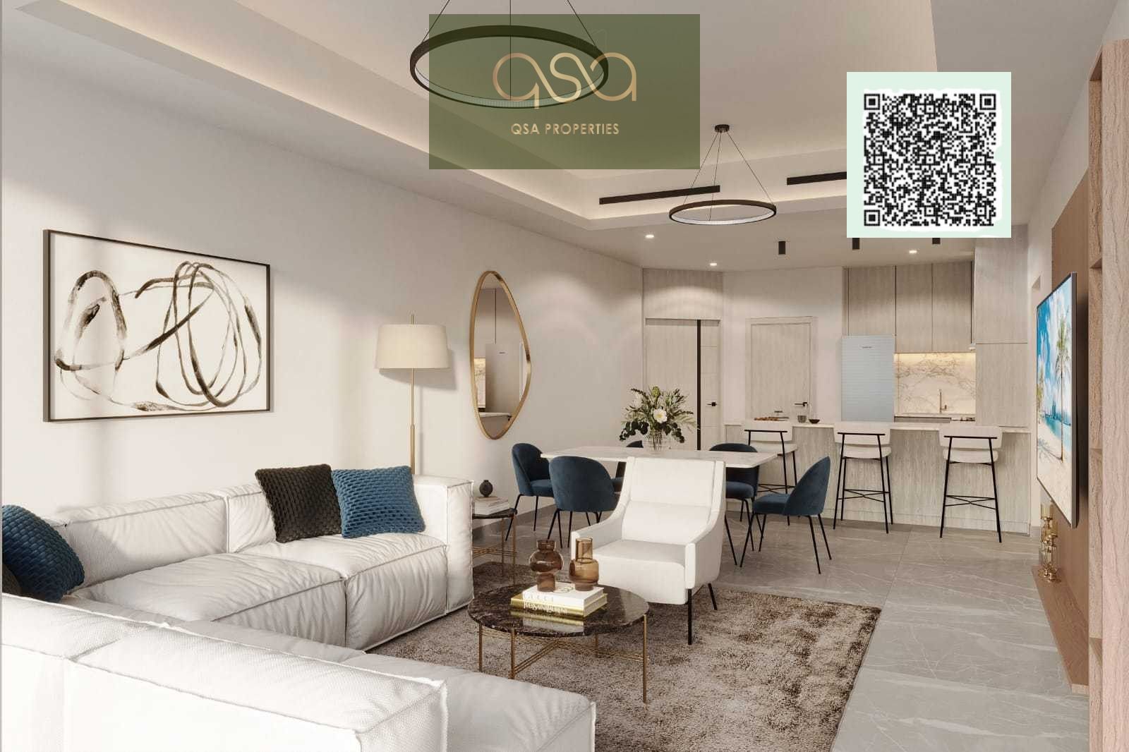 ONE BEDROOM APARTMENT AVAILABLE FOR SALE IN AJMAN CREEK TOWER, AJMAN!