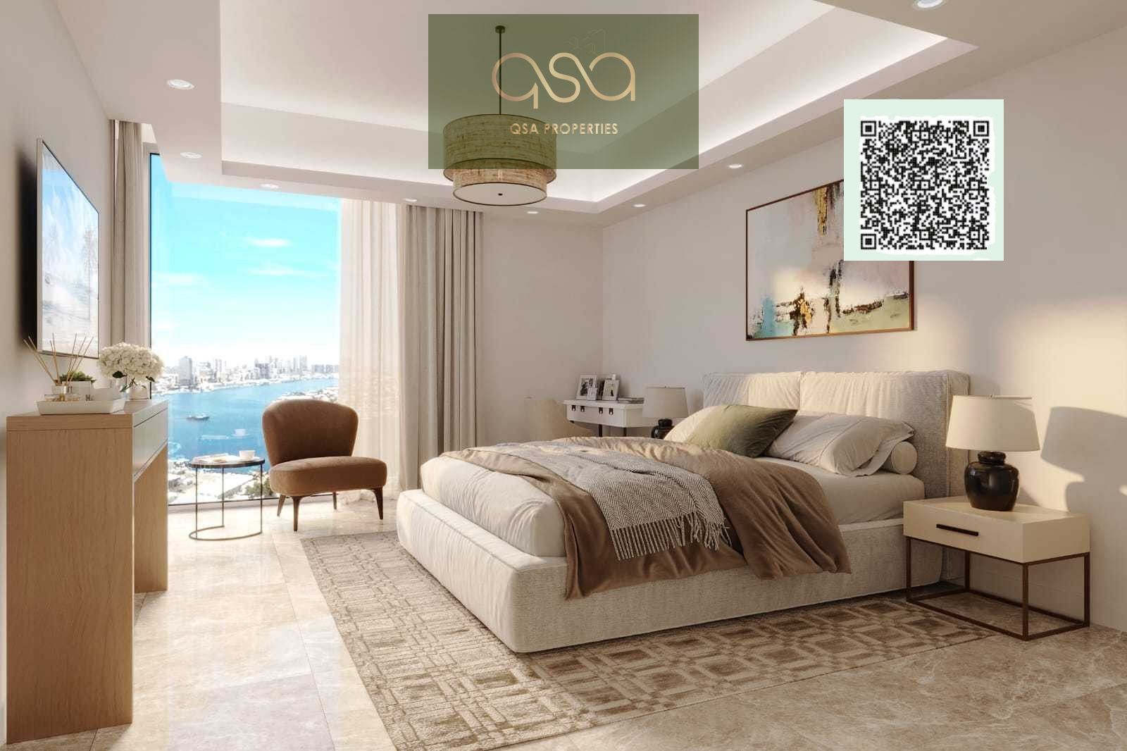 TWO BEDROOM APARTMENT AVAILABLE FOR SALE IN AJMAN CREEK, AJMAN!