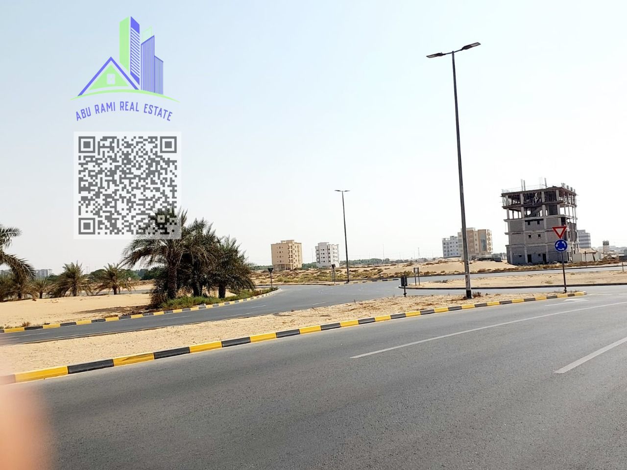 Residential and commercial land for sale in Al Alia, G + 15 floors / freehold