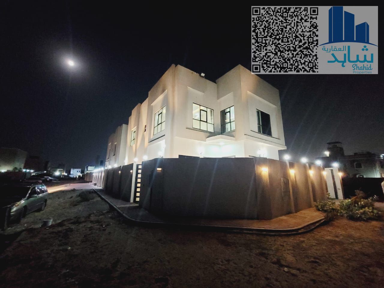 Semi-Furnished 5-Bedroom Corner Villa for Rent in Al-Zahya, Ajman