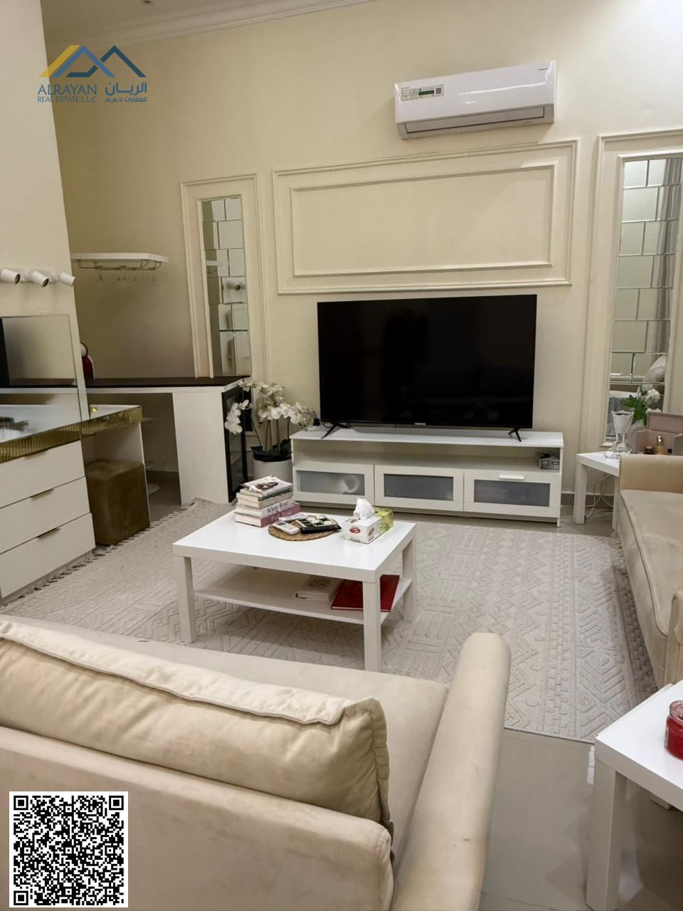 Villa with electricity, water and air conditioning included