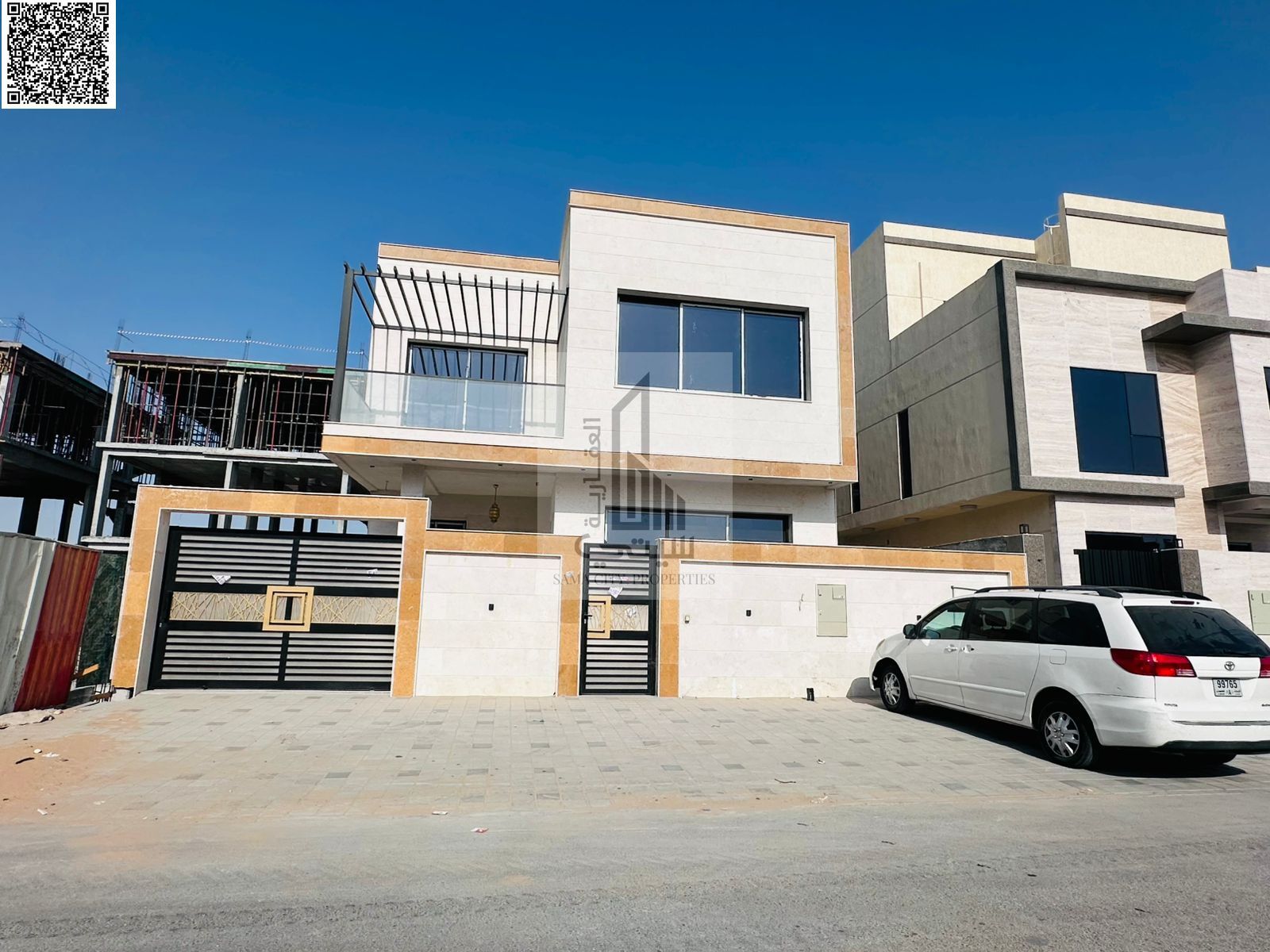 luxurious villa with European design and super deluxe finishes