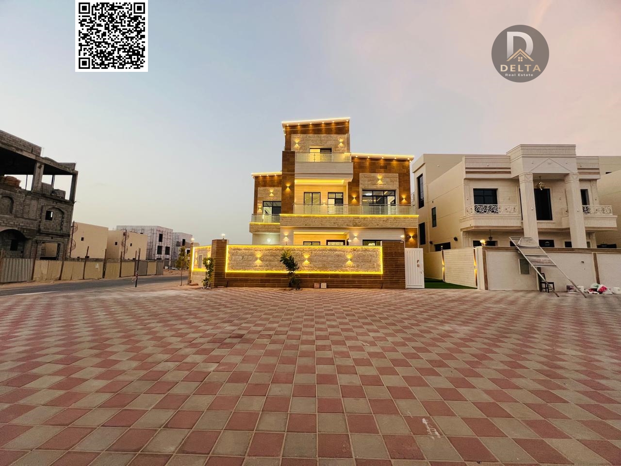 Super Deluxe Luxury Villa for Sale – Al Zahia, Ajman 6 Master Bedrooms | Freehold for All Nationalities | All Fees Included | Prime Location