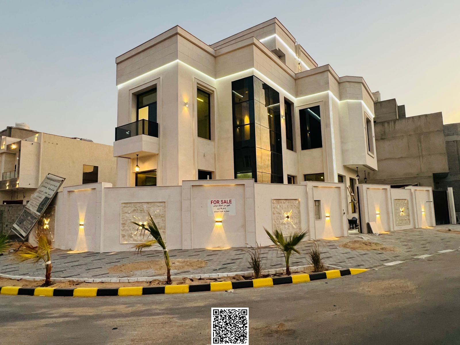For Sale || Luxury Corner Villa in a Prime Location - Al Yasmeen, Ajman Freehold for All Nationalities | 4 Master Bedrooms | Built Up Area: 3400 sq ft