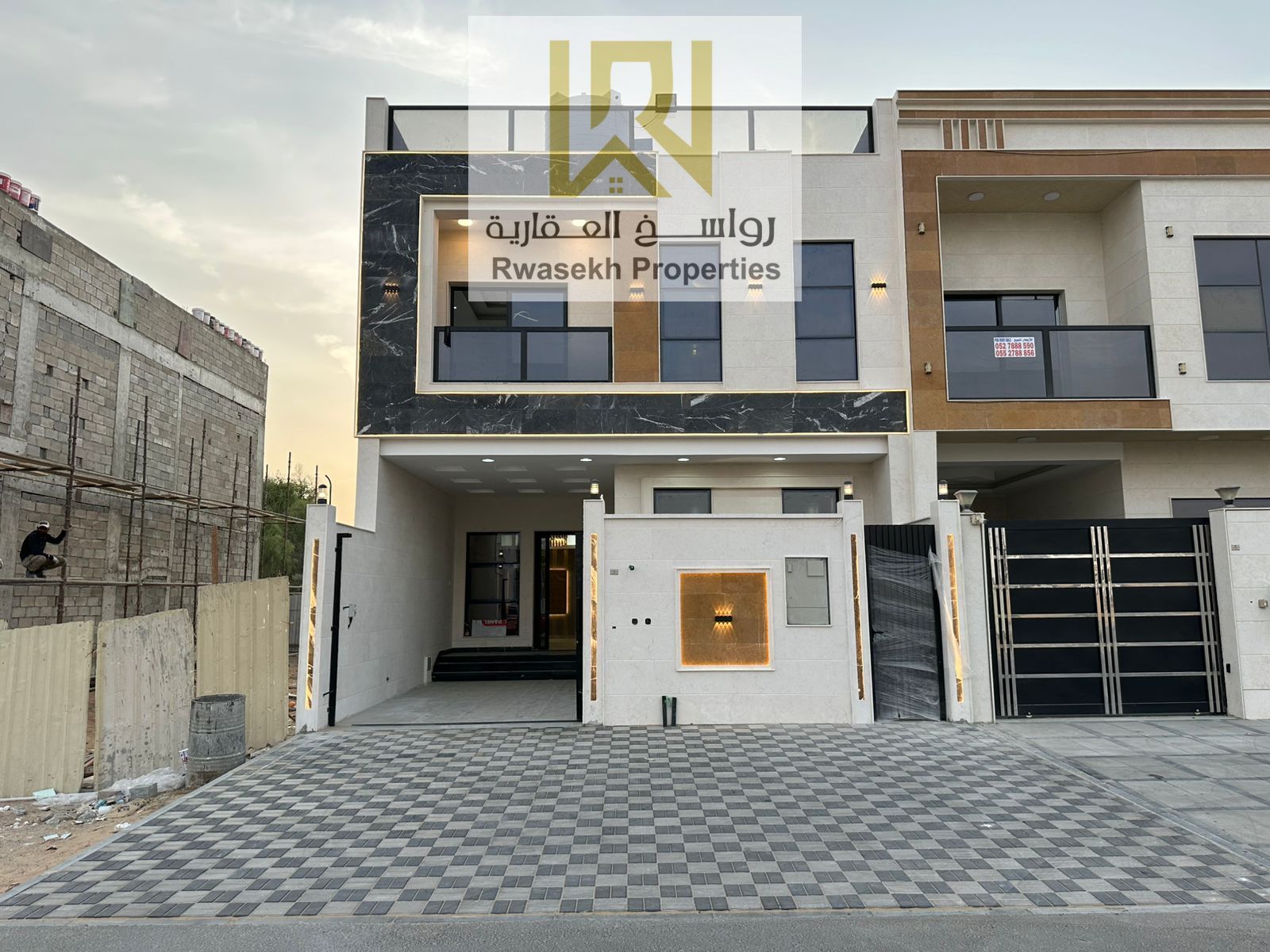 prime louction near helio park area Townhouse for Sale in Ajman – Al Yasmeen Discover this spacious and modern townhouse located in the prime a