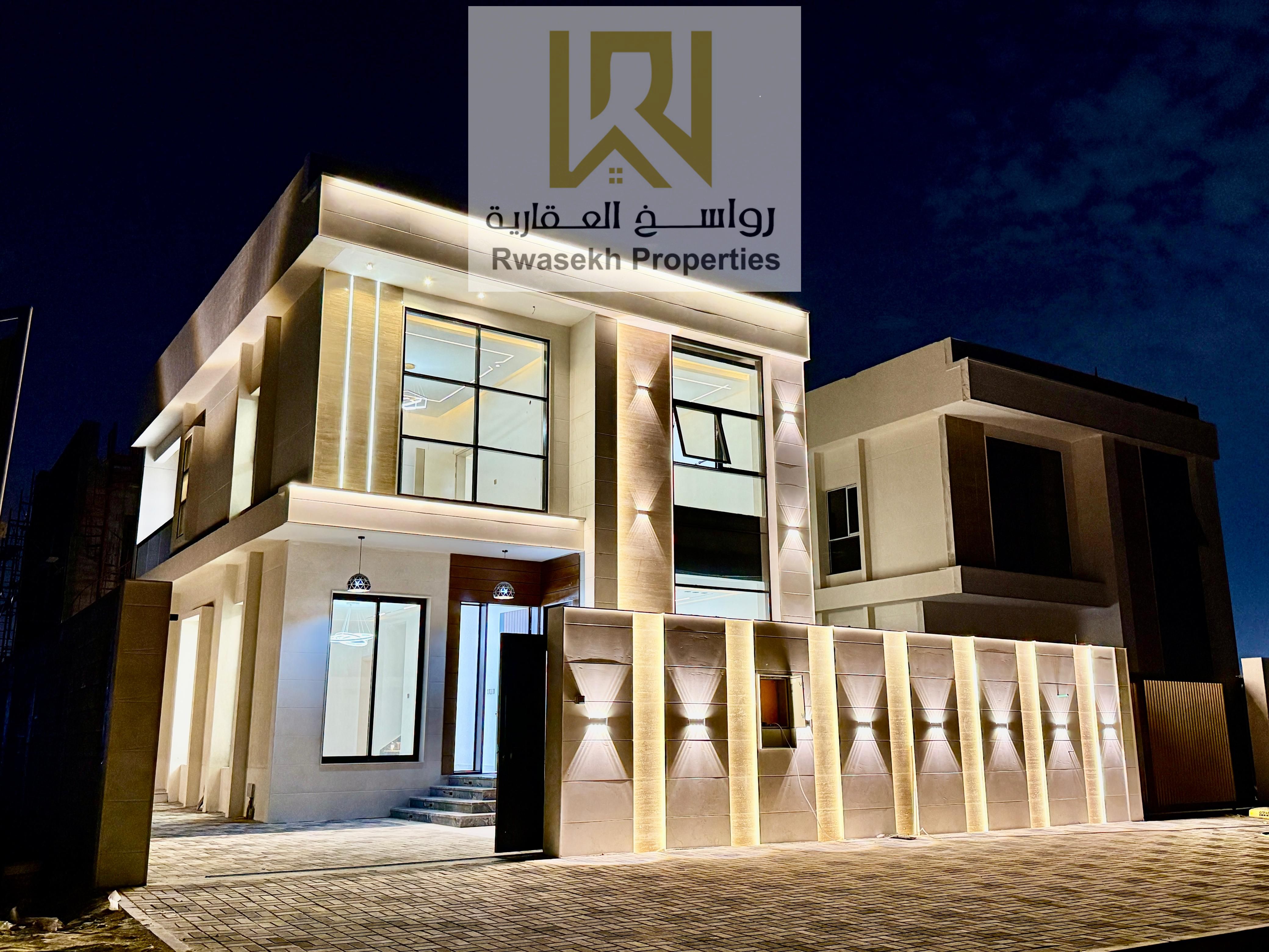 Luxury Modern Villa for Sale in Ajman – Al Helio 1 | Featured Location on Sheikh Mohammed Bin Zayed Road An irreplaceable opportunity to own a state-