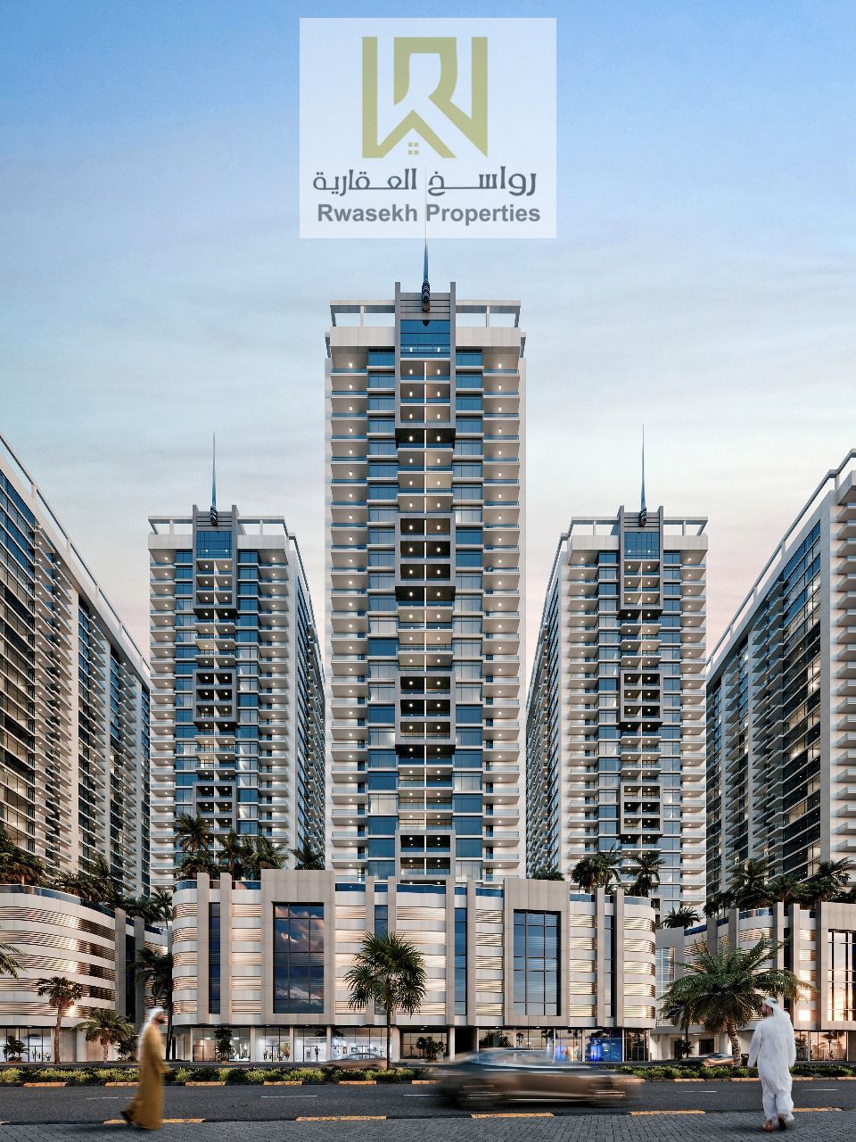 EXPERIENCE LUXURIOUS LIFESTYLE Invest in Ajman Creek TowersEnvisioned with contemporary lifestyles, these distinctive residences offer a truly urban s