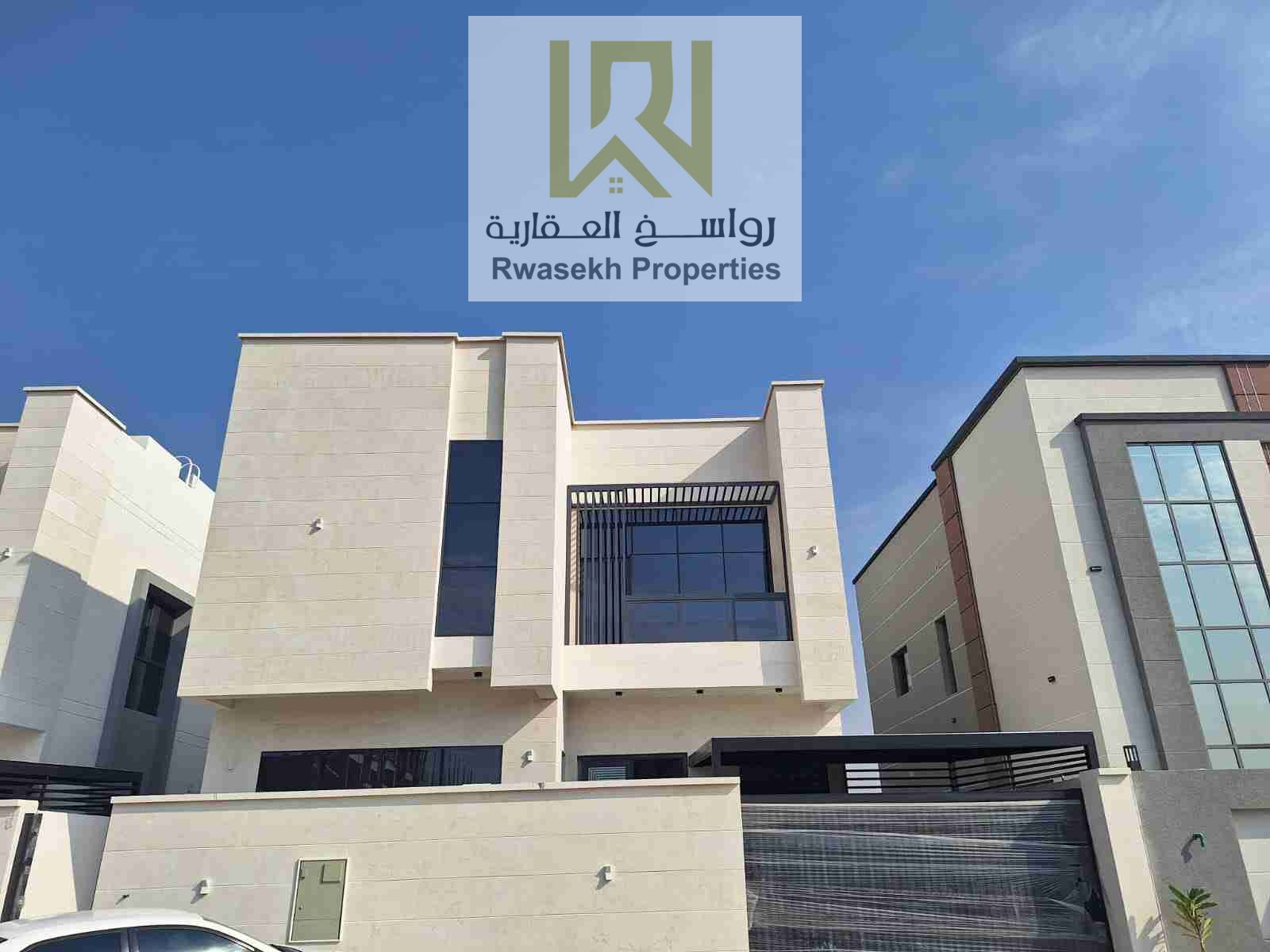 villa at ajman including registration fees & electrycity and central A/C
