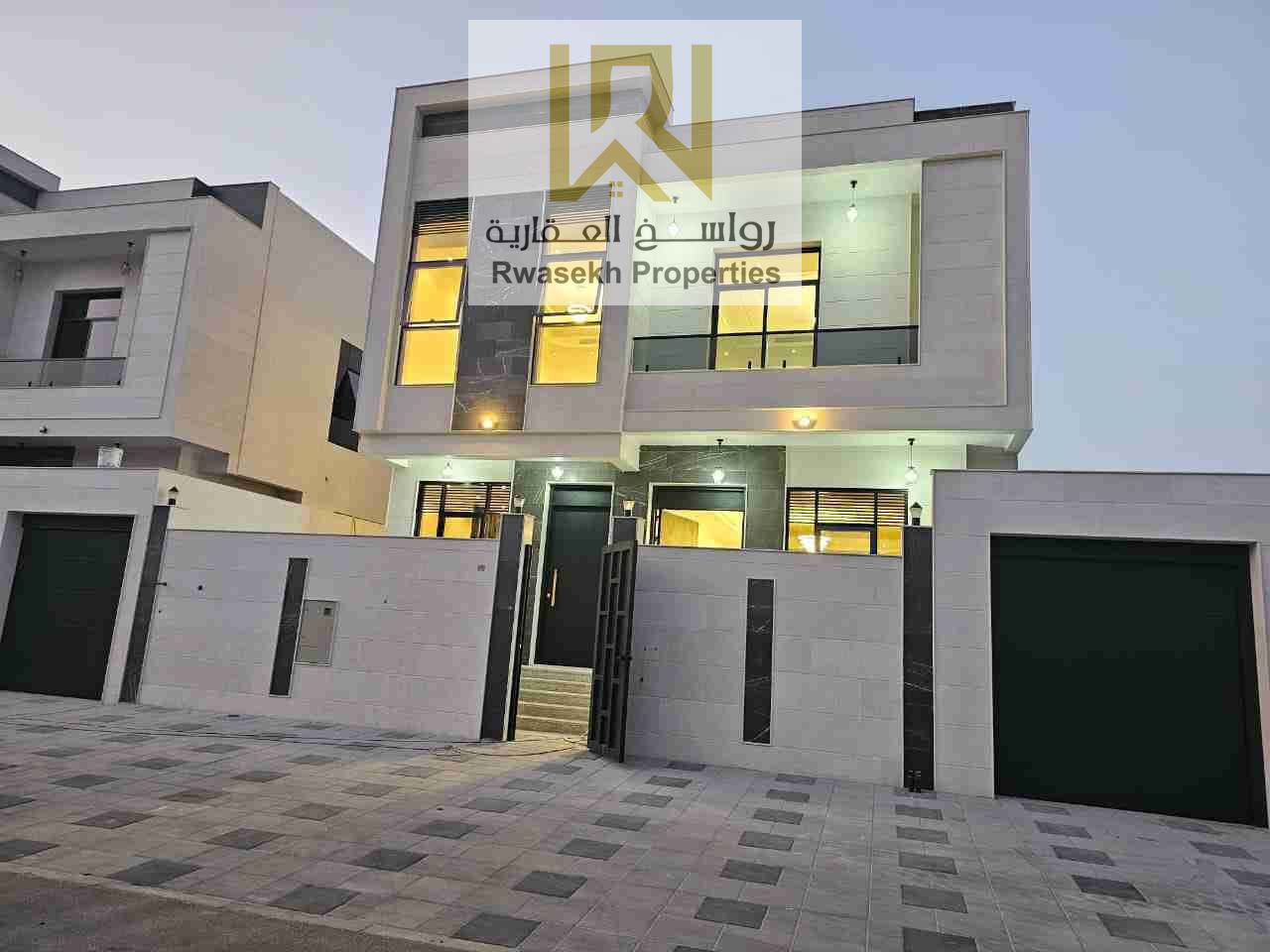 4 luxury villas 5 bedrooms for sale in bahia ajman