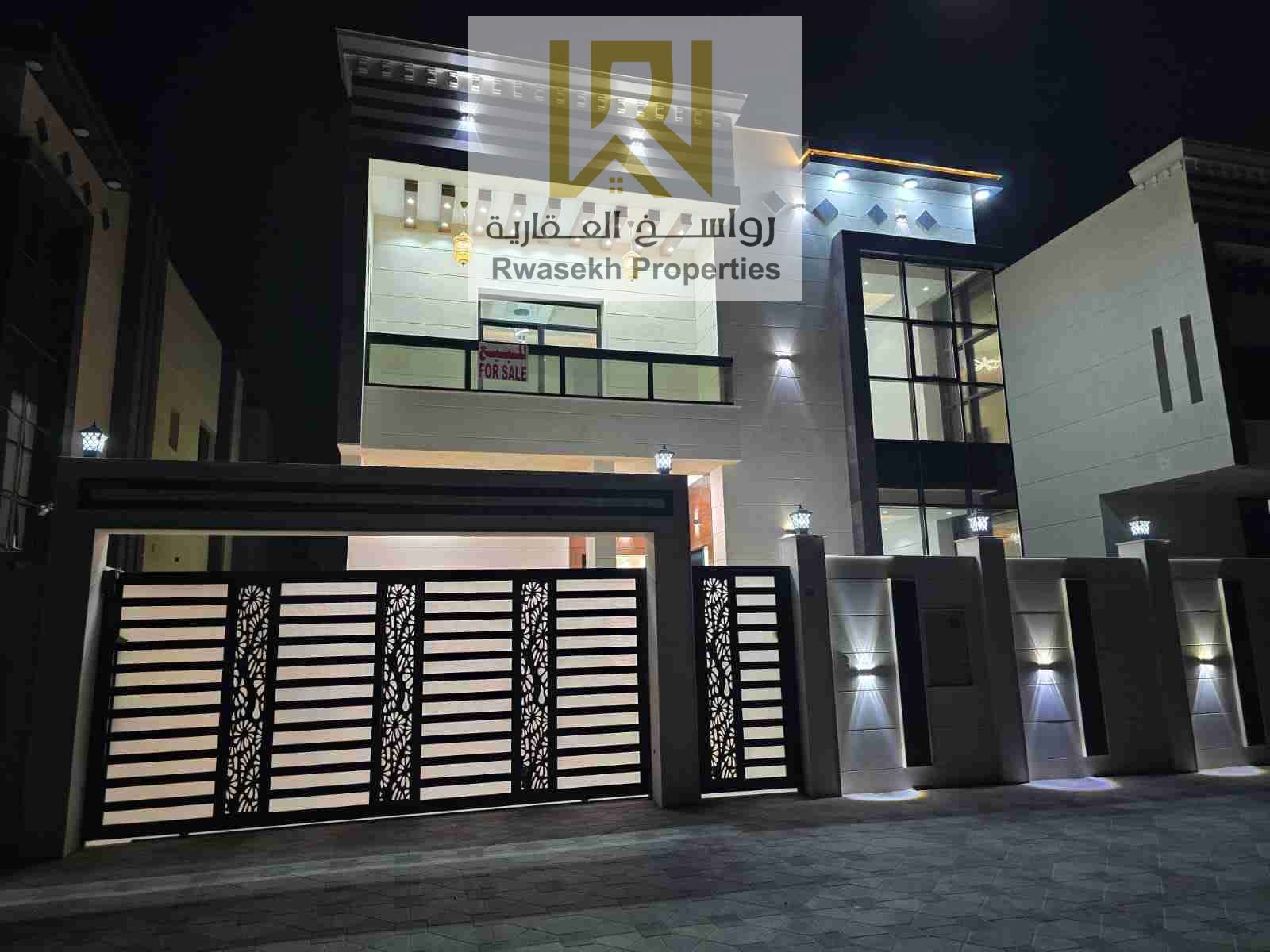 5 bedroom villa for sale at bahia ajman include central air condition