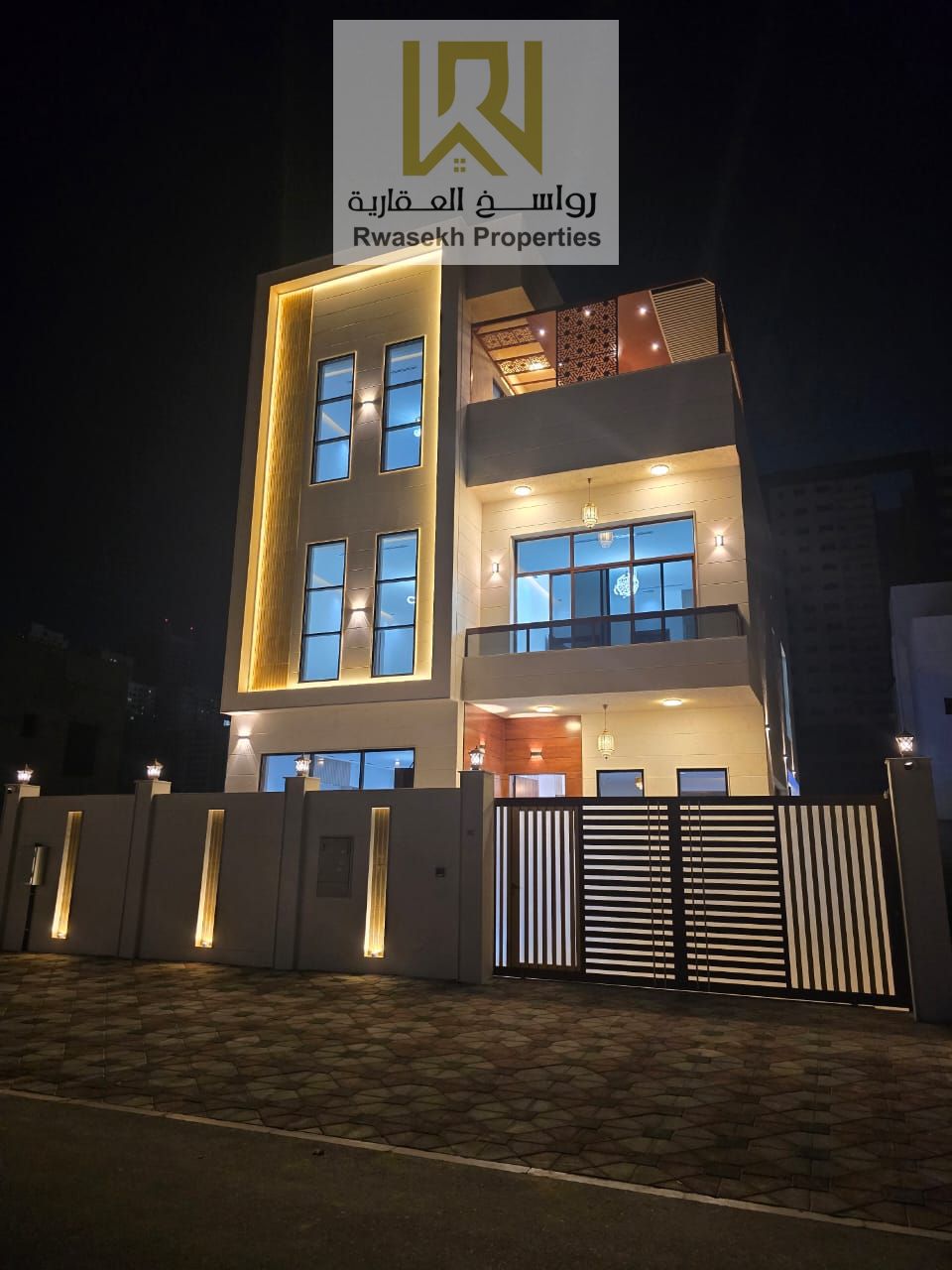 luxury villa for sale at al amerah ajman