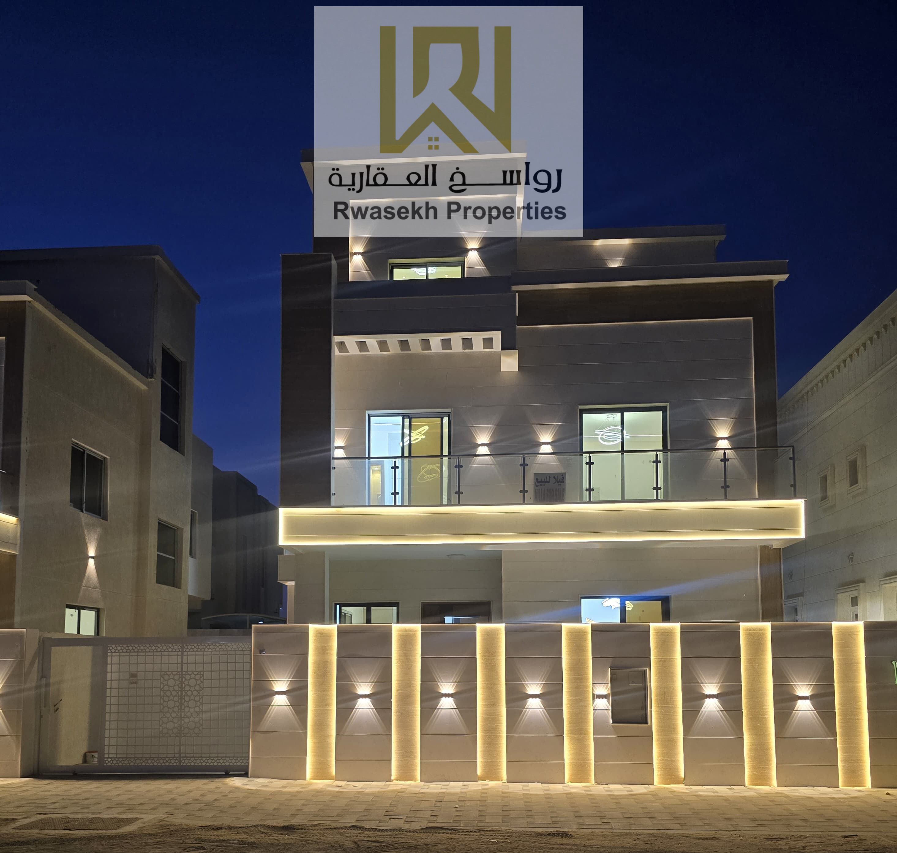 luxury 4 bedroom villa for sale at ajman yassmeen