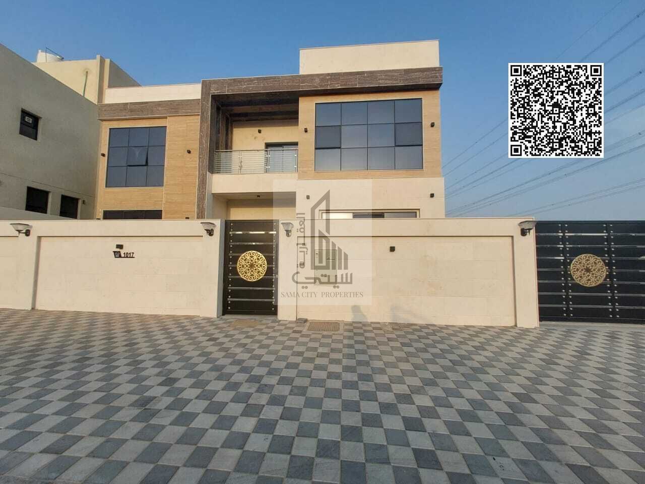 Villa, fully finished by the owner, with a large yard