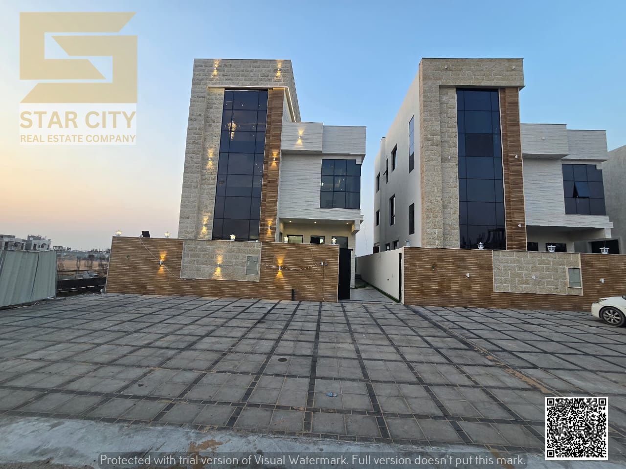 Villa for sale directly from the owner on the main street with a 10-meter setback in front of the villa. The villa includes registration and ownership