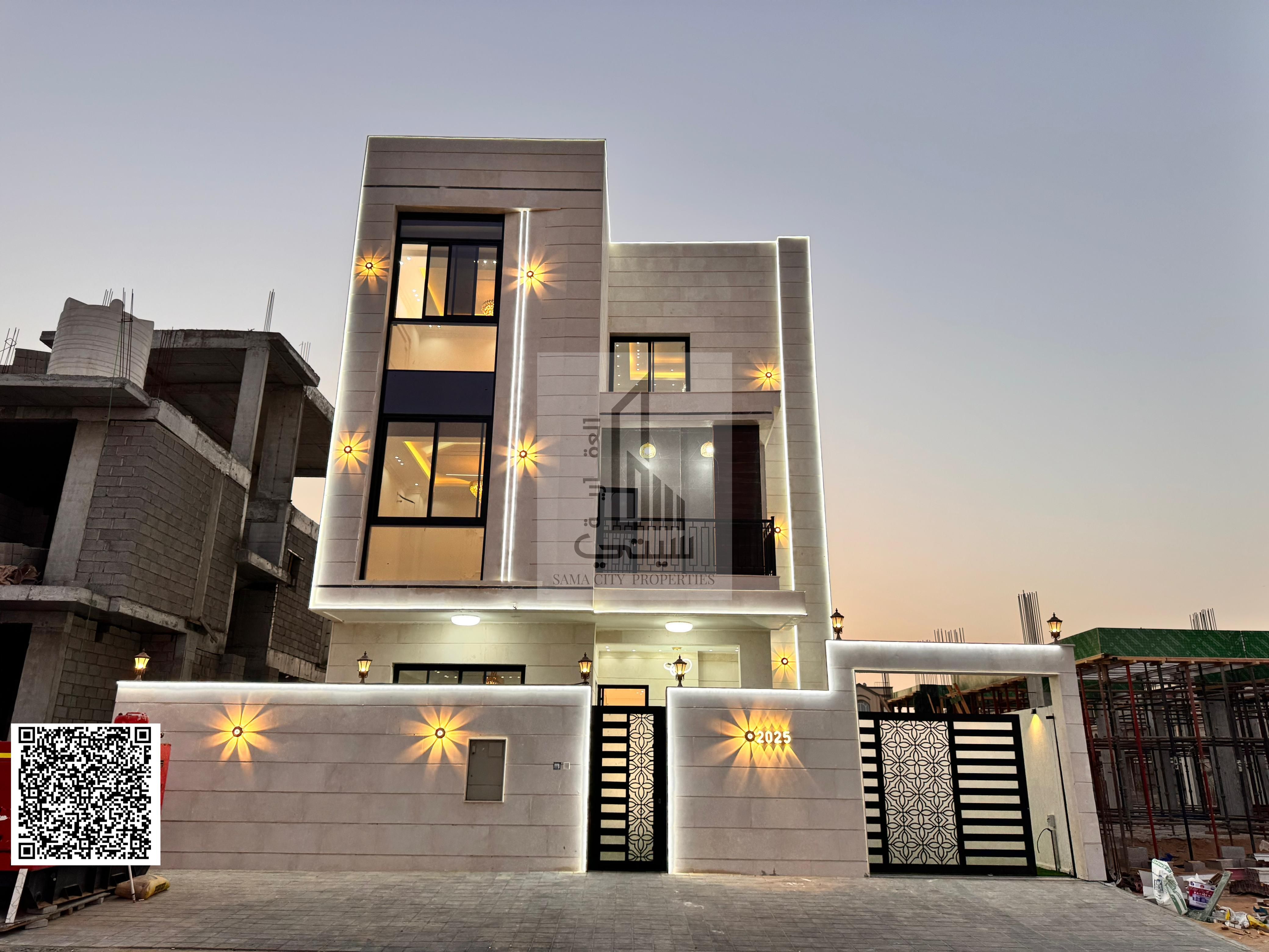 luxurious villa with European design and super deluxe finishes