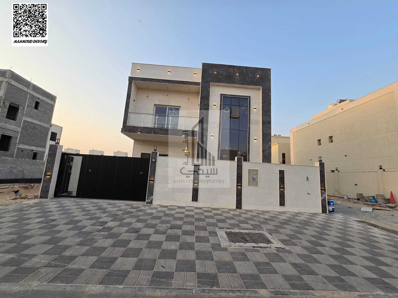 A luxurious villa for sale in the Amra area of Ajman,