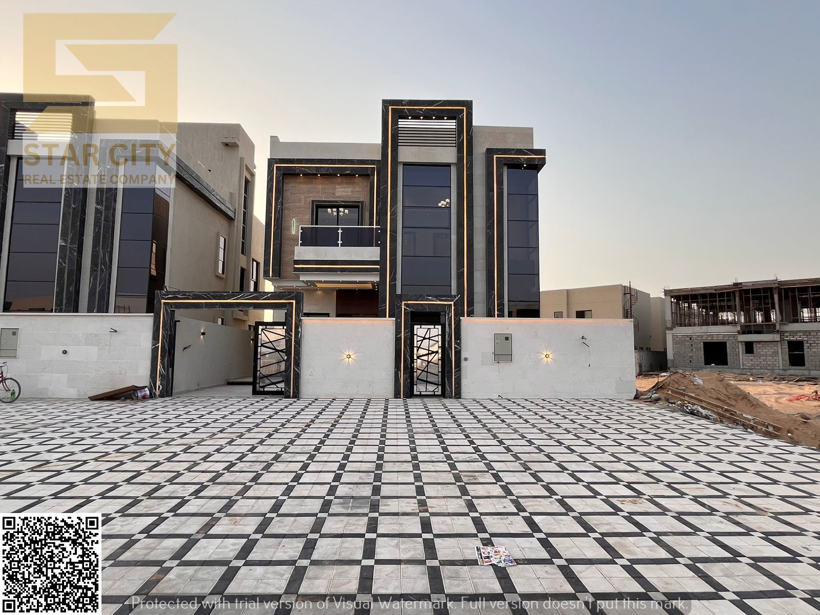 Luxury Villa for Sale in Al Zahia – Ajman | 5 Master Bedrooms + Roof | Central A/C | Registration Fees Included | Prime Location Near Sheikh Mohamm