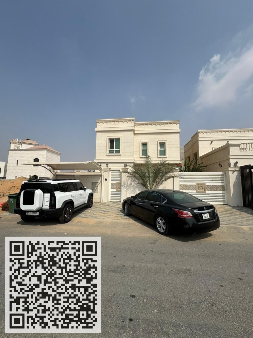Lujosa villa en alquiler con muebles nuevos en Ajman, zona de Al Zahia.