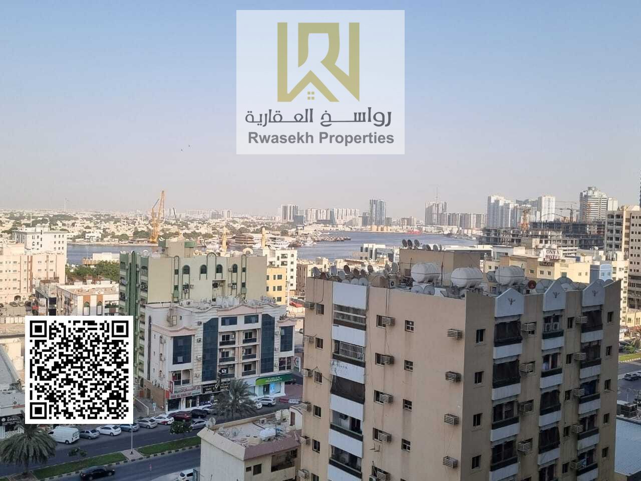شقة اطلاله مائيه بعجمان