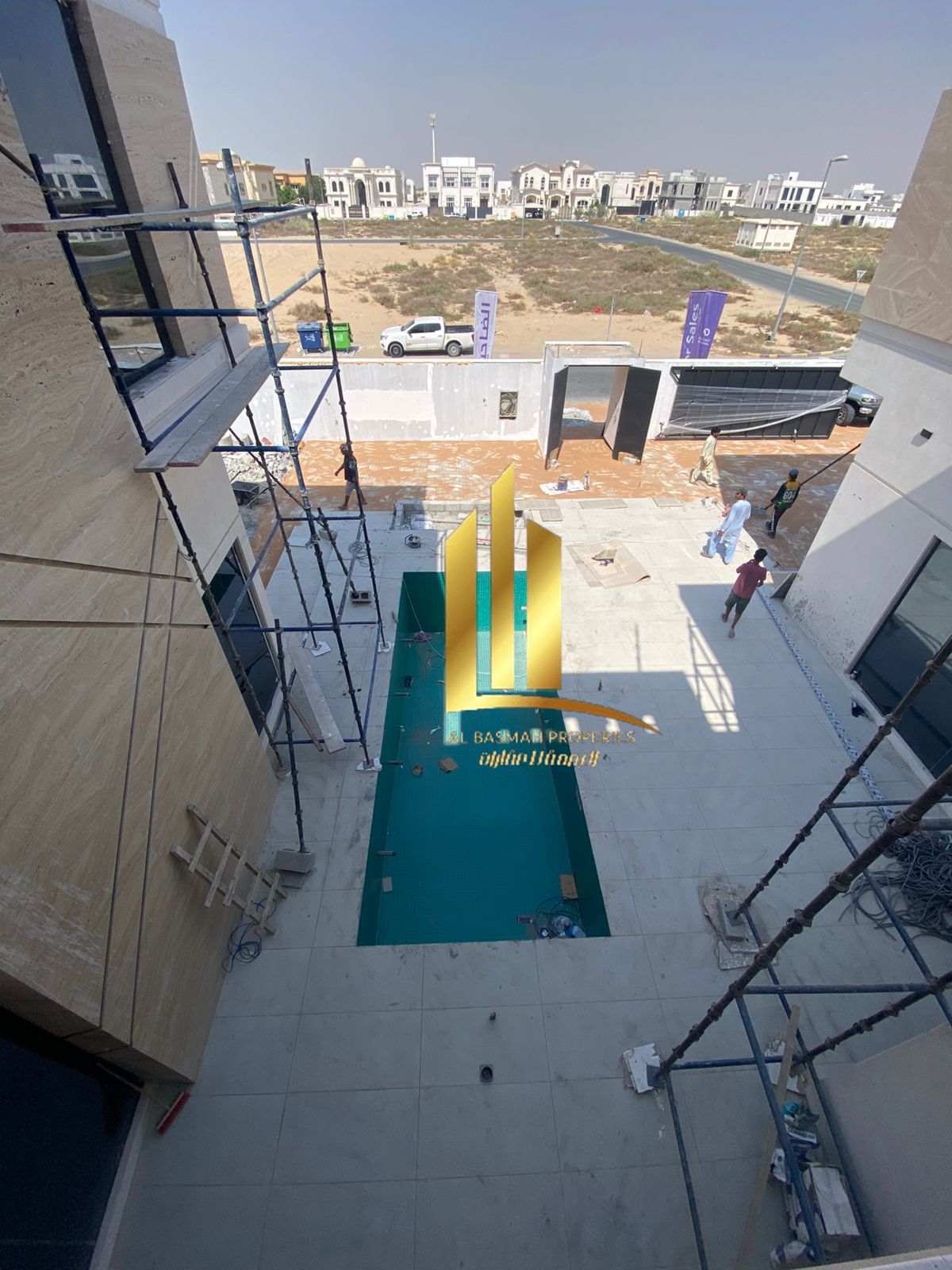 For sale, a luxury villa in Al Hoshi area, opposite the park - Sharjah