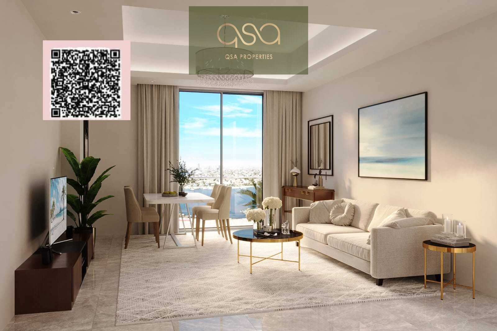 Off-Plan Awaits: Two Bedroom Apartment Is Available For Sale In Ajman Creek Tower 3, Ajman!