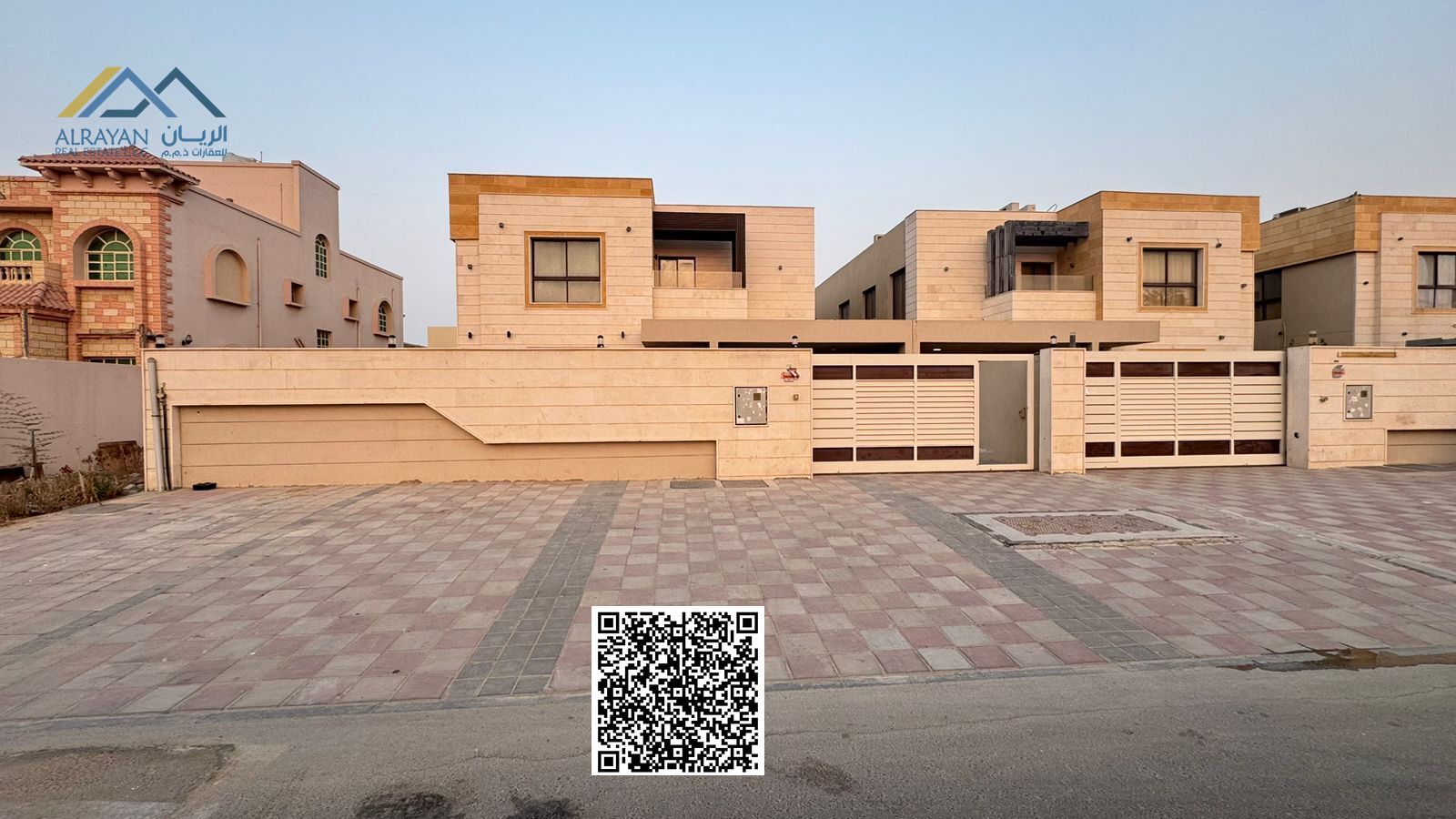 Luxurious and spacious villa, prime location opposite the mosque