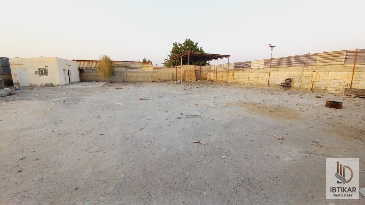 Open Yard for Rent in Al Saja’a Sharjah | 10,000 Sq. ft | 25 kW Power | AED 170,000