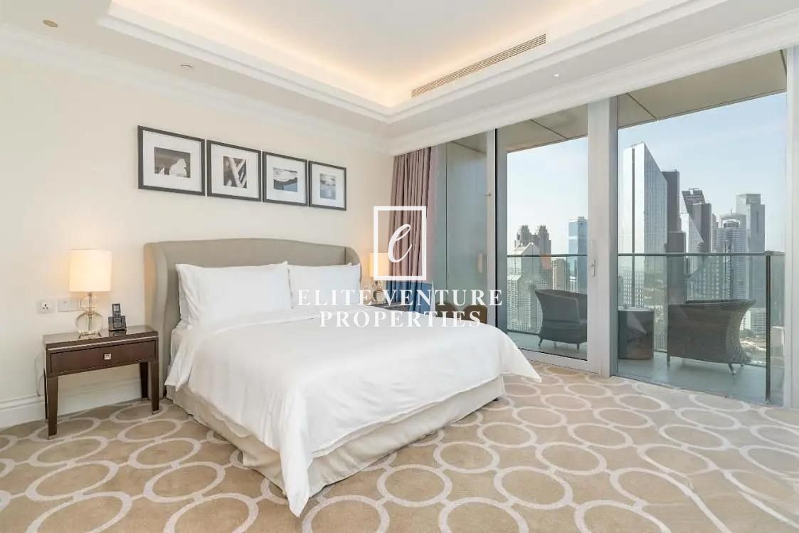 FULLY FURNISHED | LUXURIOUS 4 BEDROOM + MAID'S | HIGH FLOOR
