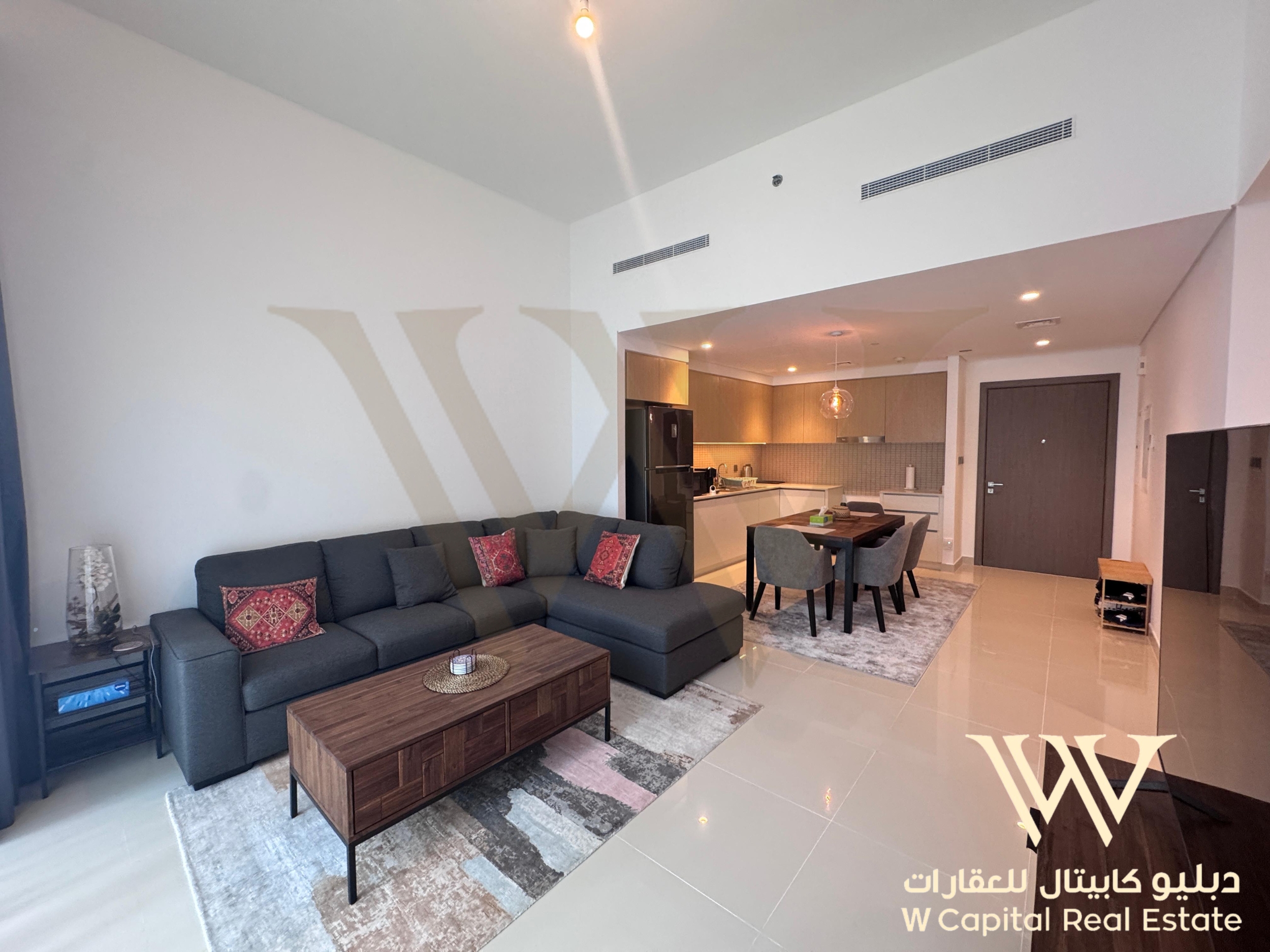 W Capital Real Estate Presents an Exclusive 2 Bedroom Spacious Fully Furnished Direct access to swimming pool, Ready To Move In.