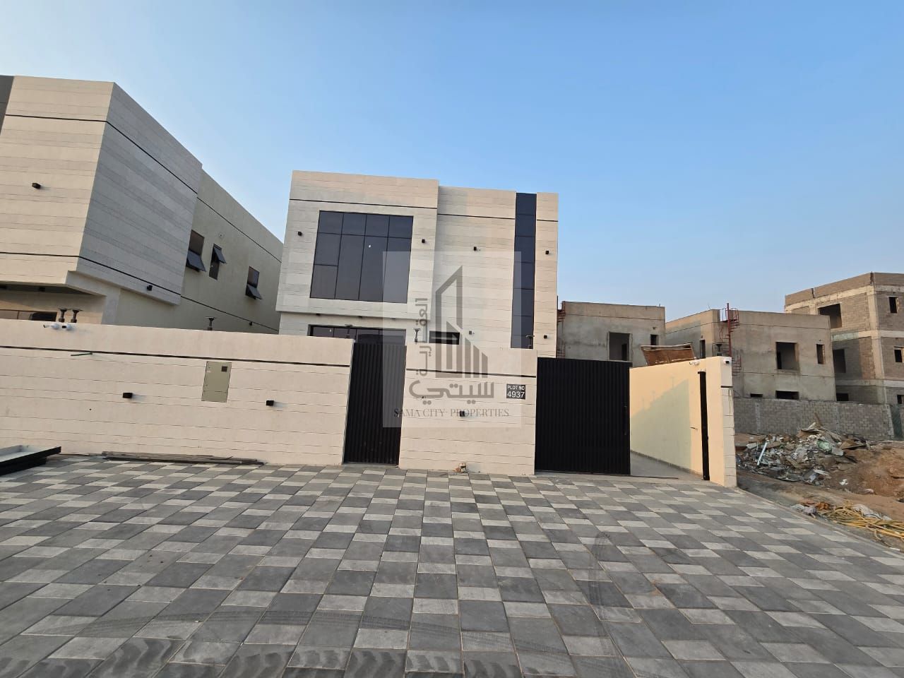 luxurious villa with European design and super deluxe finishes