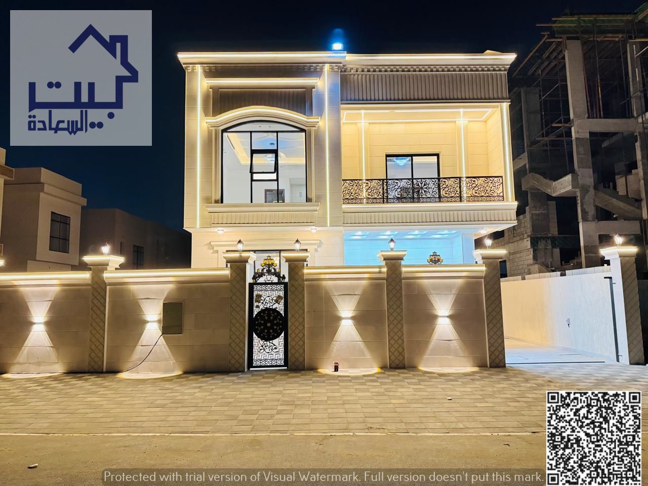 The opportunity of a lifetime: Own your dream villa in Ajman, two floors and a roof with a swimming pool, at a price that includes registration fees,