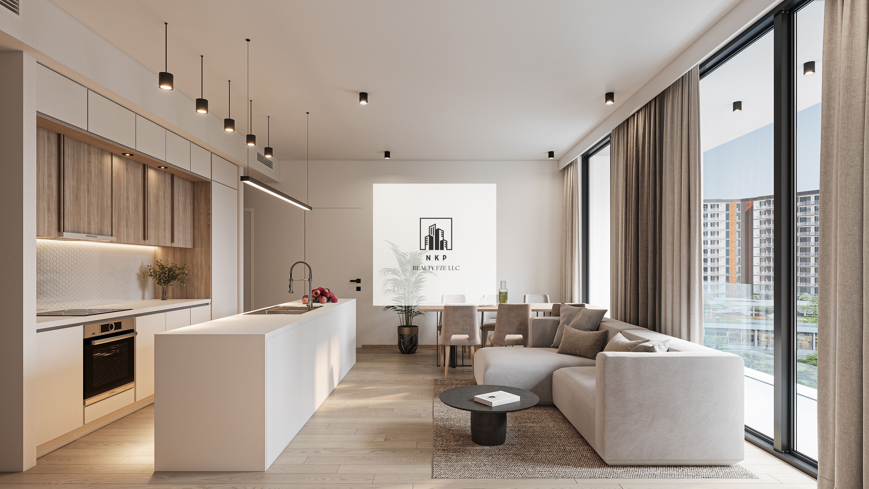 Spacious luxurious three bedroom apartment with very prime location