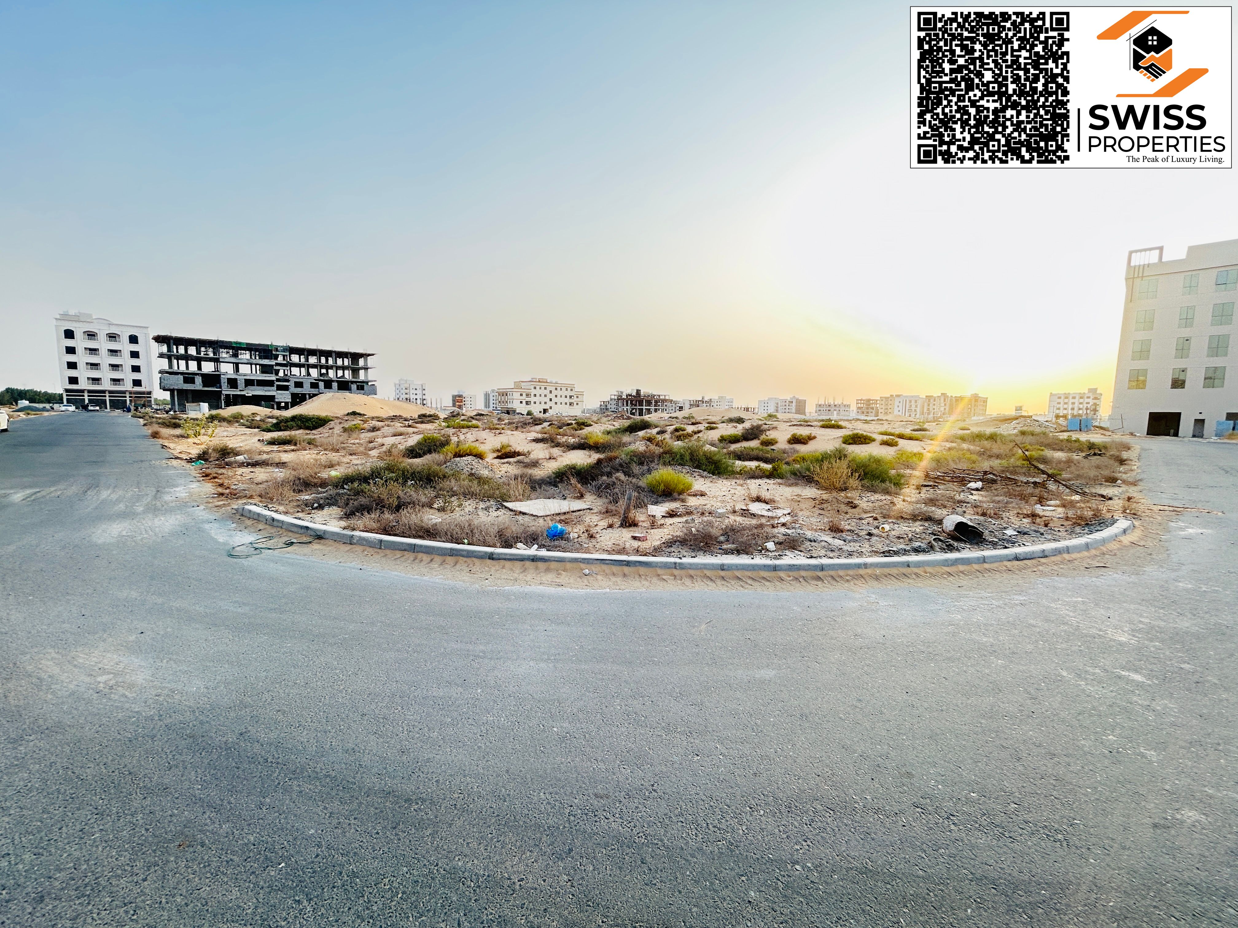 2 Commercial & Residential Plots for Sale – Al Aliya Global City, Ajman