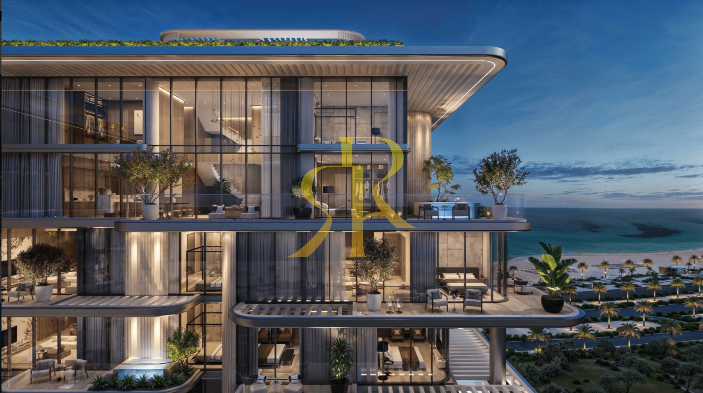 Exclusive beach front Duplex with Burj Khalifa View | Attractive Payment Plan | Book Now!