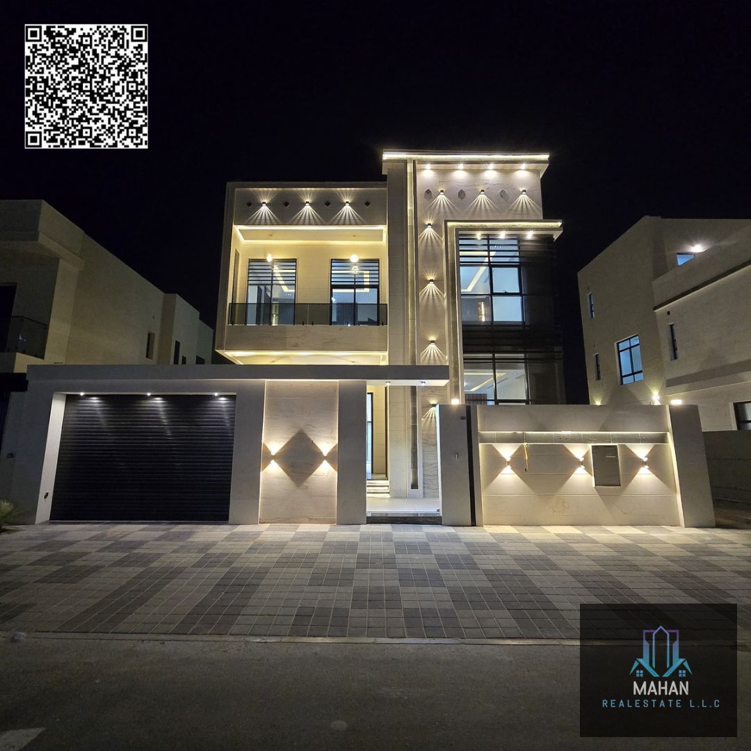 Modern 5 Bedroom Villa with Central AC & Roof Access | Al Zahya Ajman | AED 1.9M