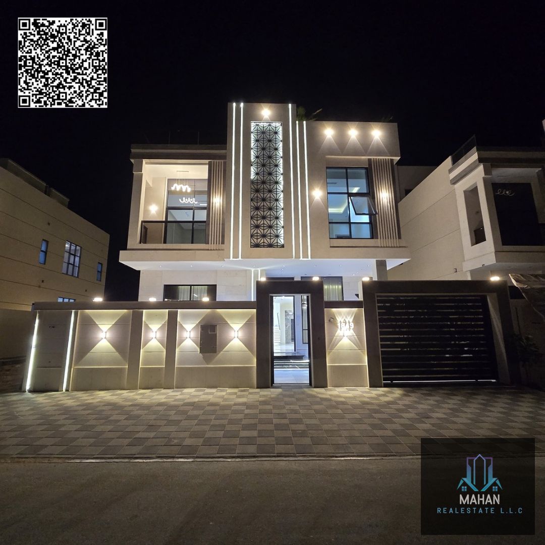 Modern 4BR Villa with Lift & Roof Access | Al Zahya Ajman | Golden Visa Eligible