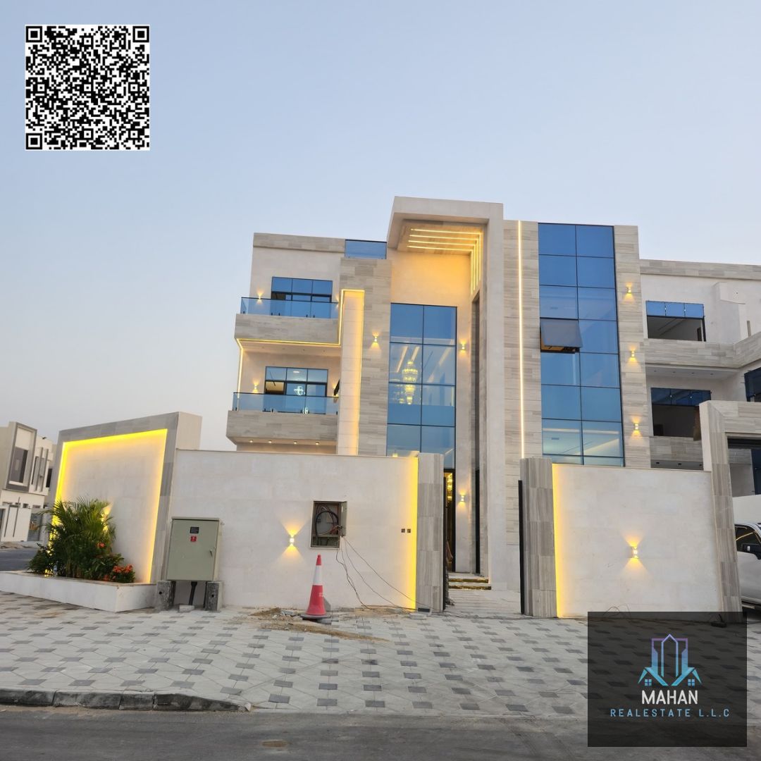 Ultra-Luxury 6BR Corner Villa with Pool & Lift | Al Helio 02 Ajman | 5,000 sq. ft Built-up