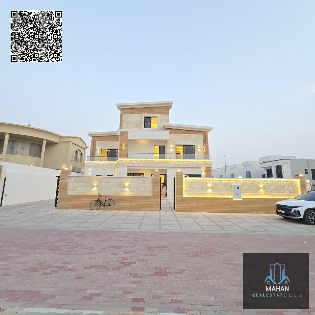 Corner Luxury 8-Bedroom Villa for Sale | Ajman