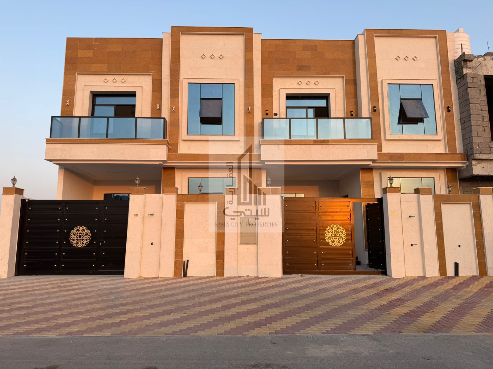 luxurious villa with European design and super deluxe finishes