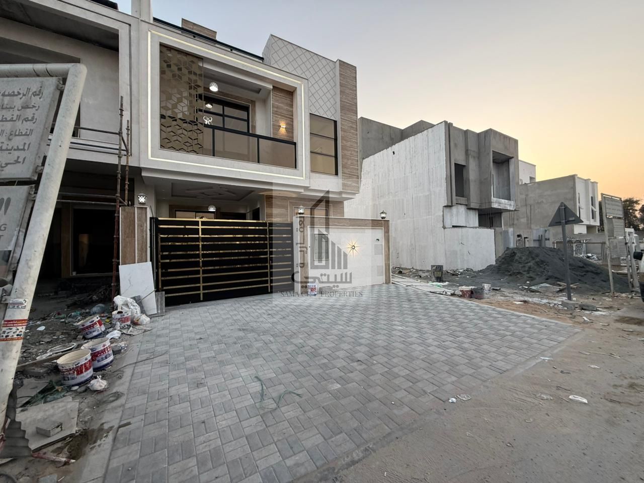 luxurious villa with European design and super deluxe finishes