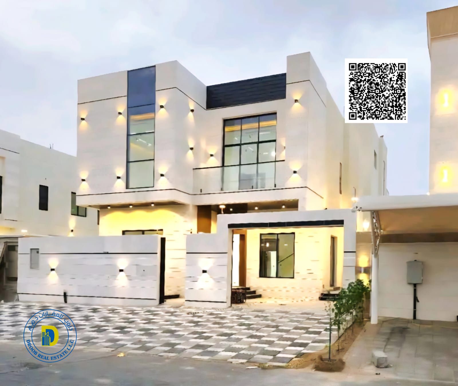 For sale, a modern 5-room villa in Al Helio 2. The price includes registration fees.