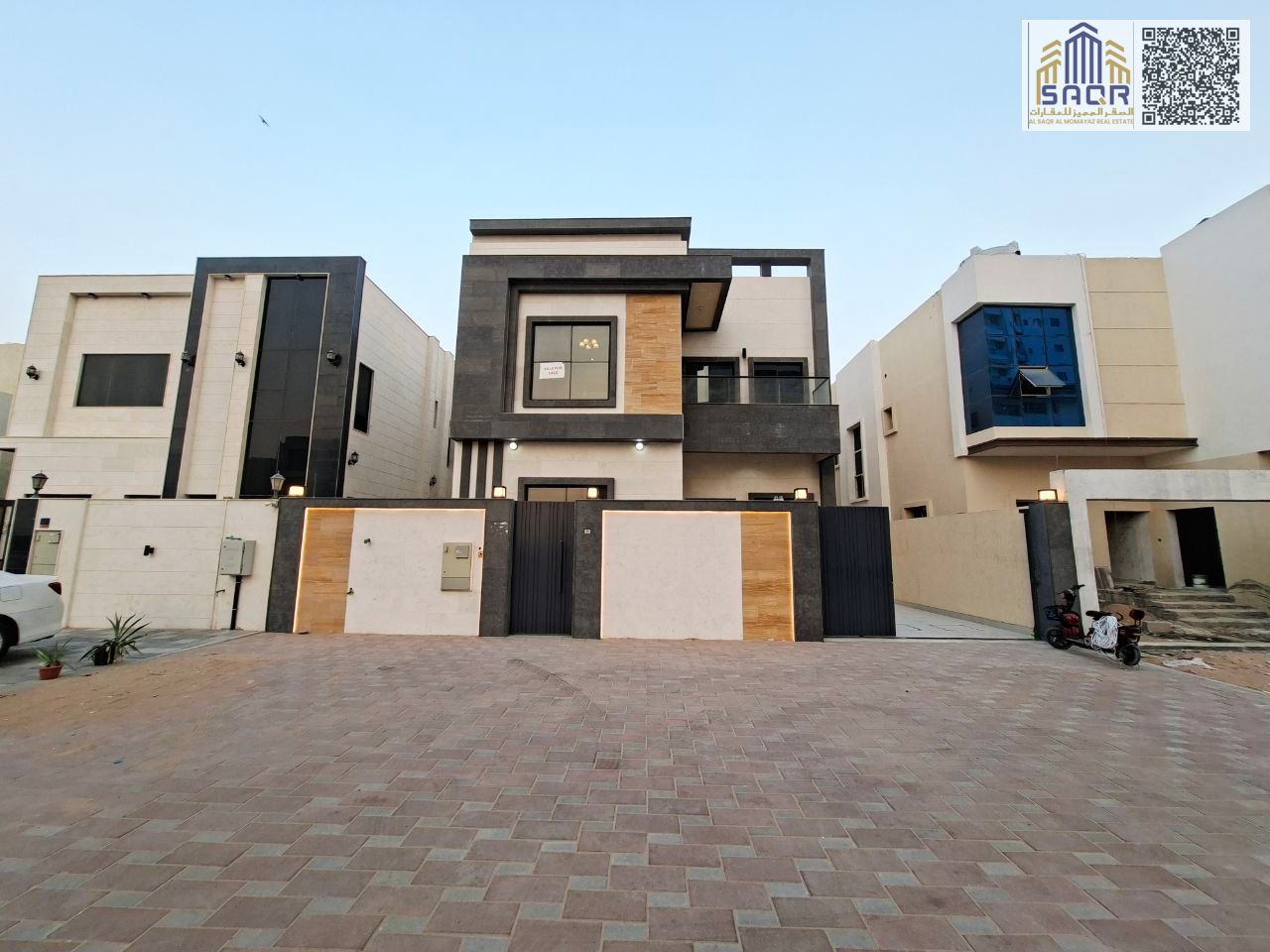 Modern villa on a main street, freehold for all nationalities/Two floors and a roof/Facilitated bank financing/Central air conditioning