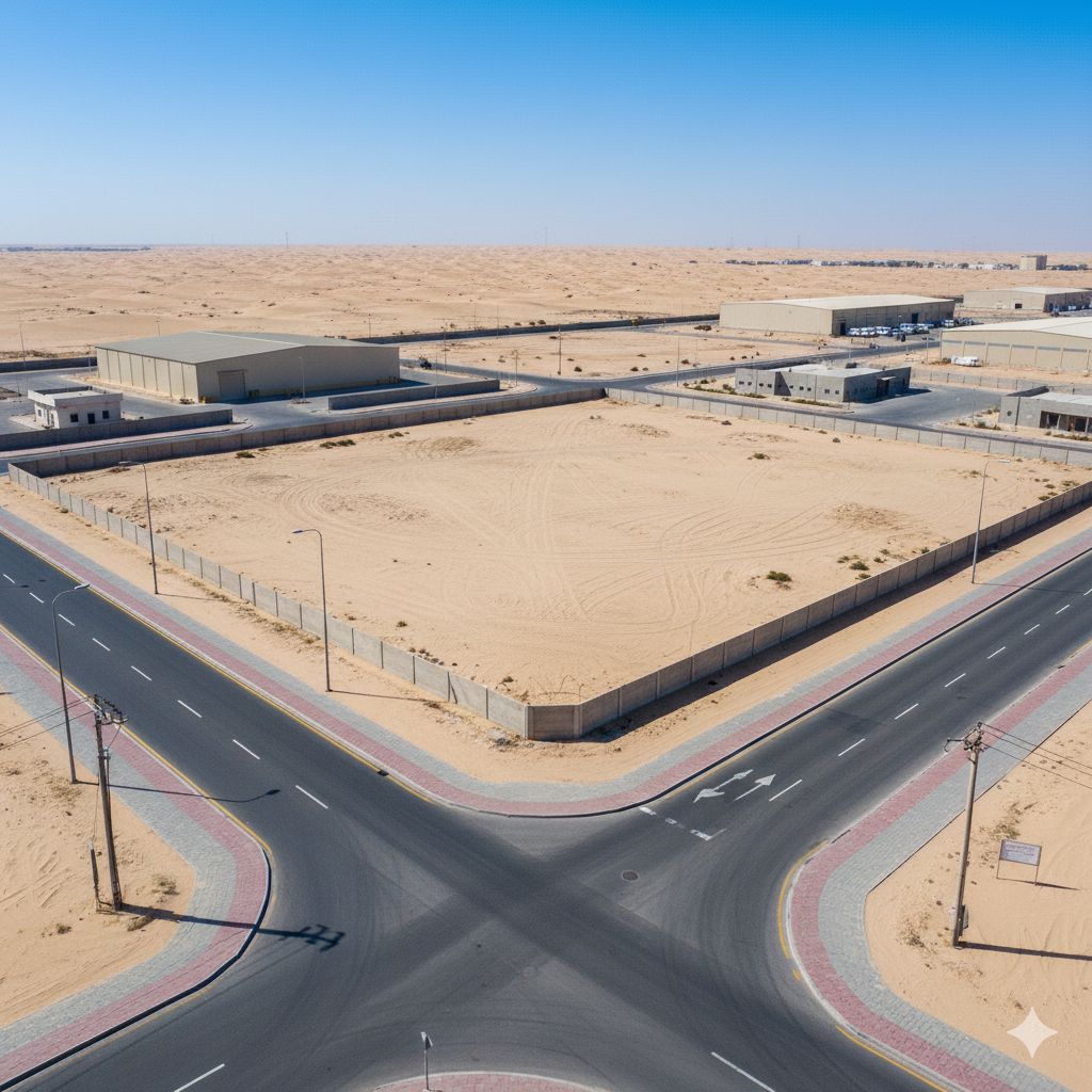 Industrial Plot for Sale – Al Jurf Industrial Area, Ajman