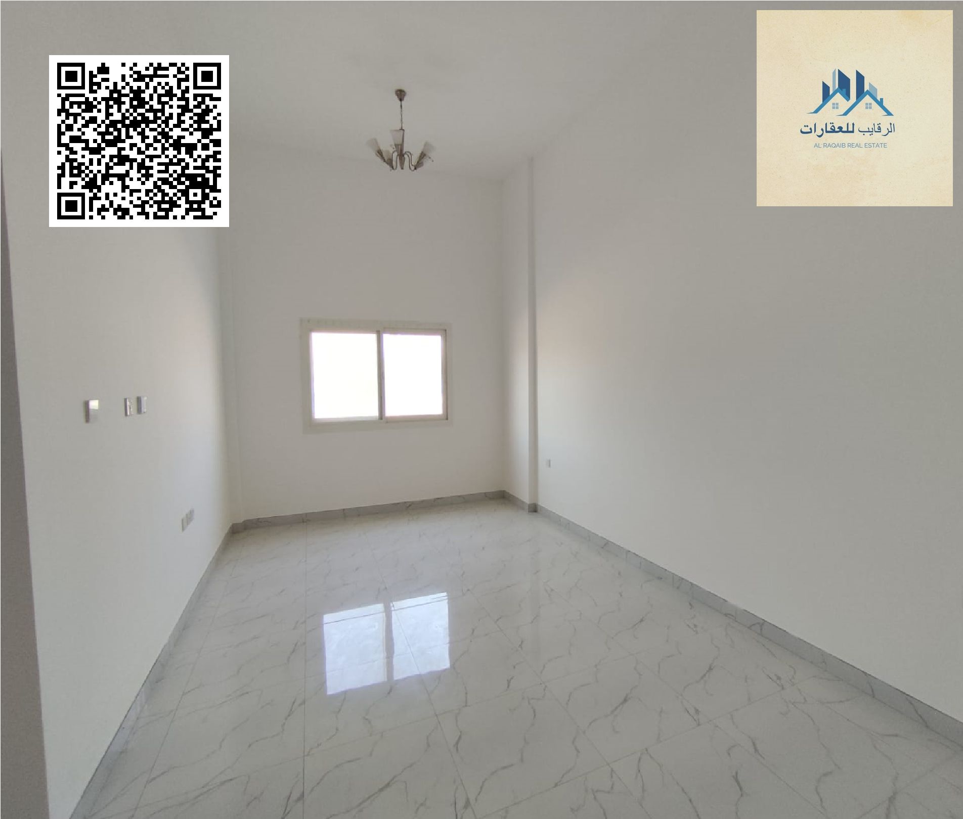 For rent, a one-bedroom apartment with a hall and two bathrooms in Al Muwaihat 4 - Ajman