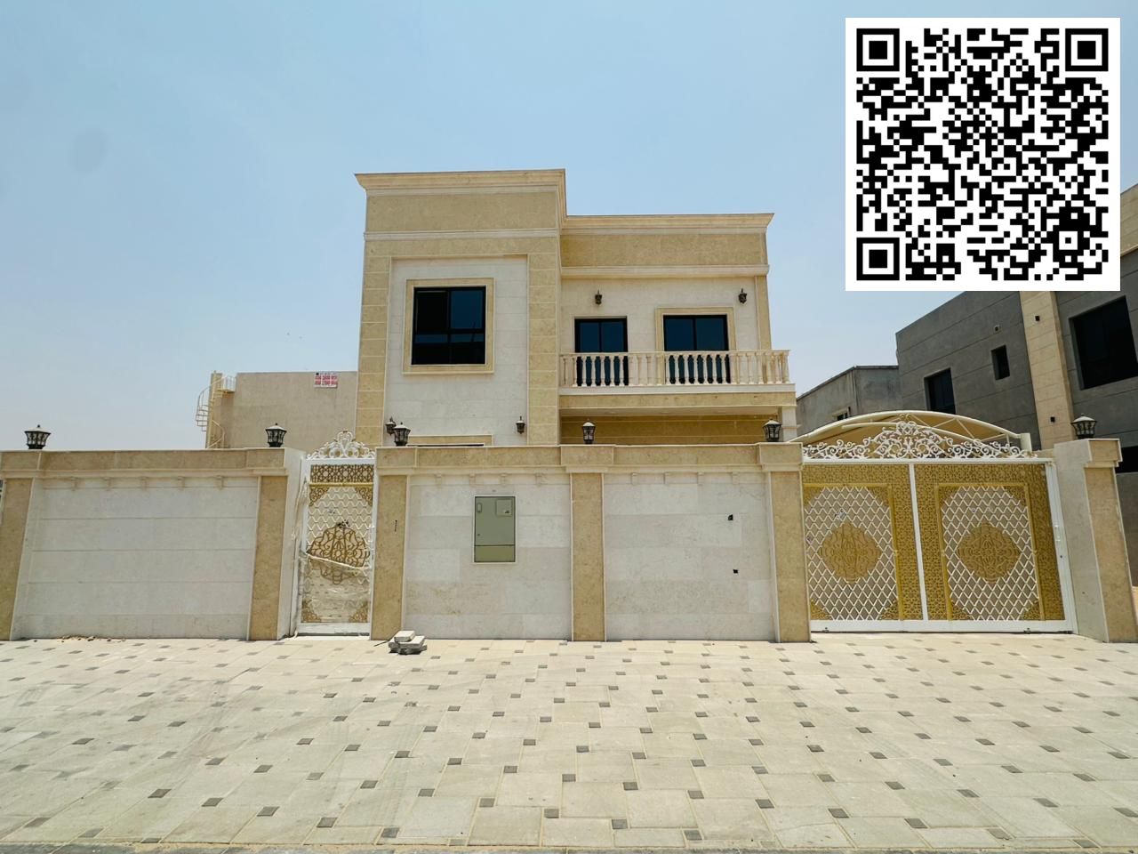 For rent a villa in a prime location with high-end finishing in Al Zahya - Ajman, private garden