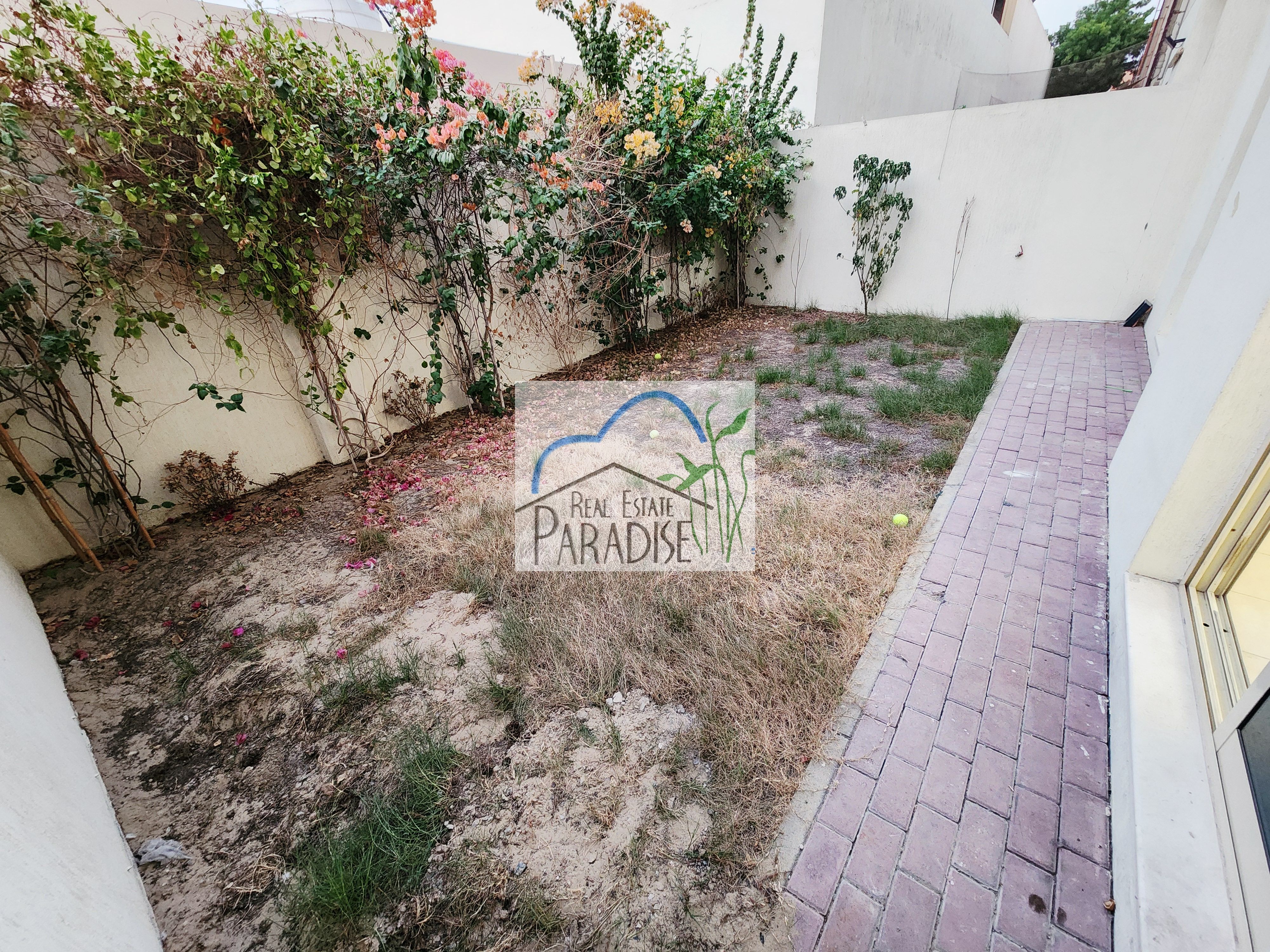 Available Pvt Ent 4 Bedroom/2 Master/TV lounge pvt back garden/ maids & laundry /store-room/shared s-pool/gym, children play area. For Rent in Mirdif/